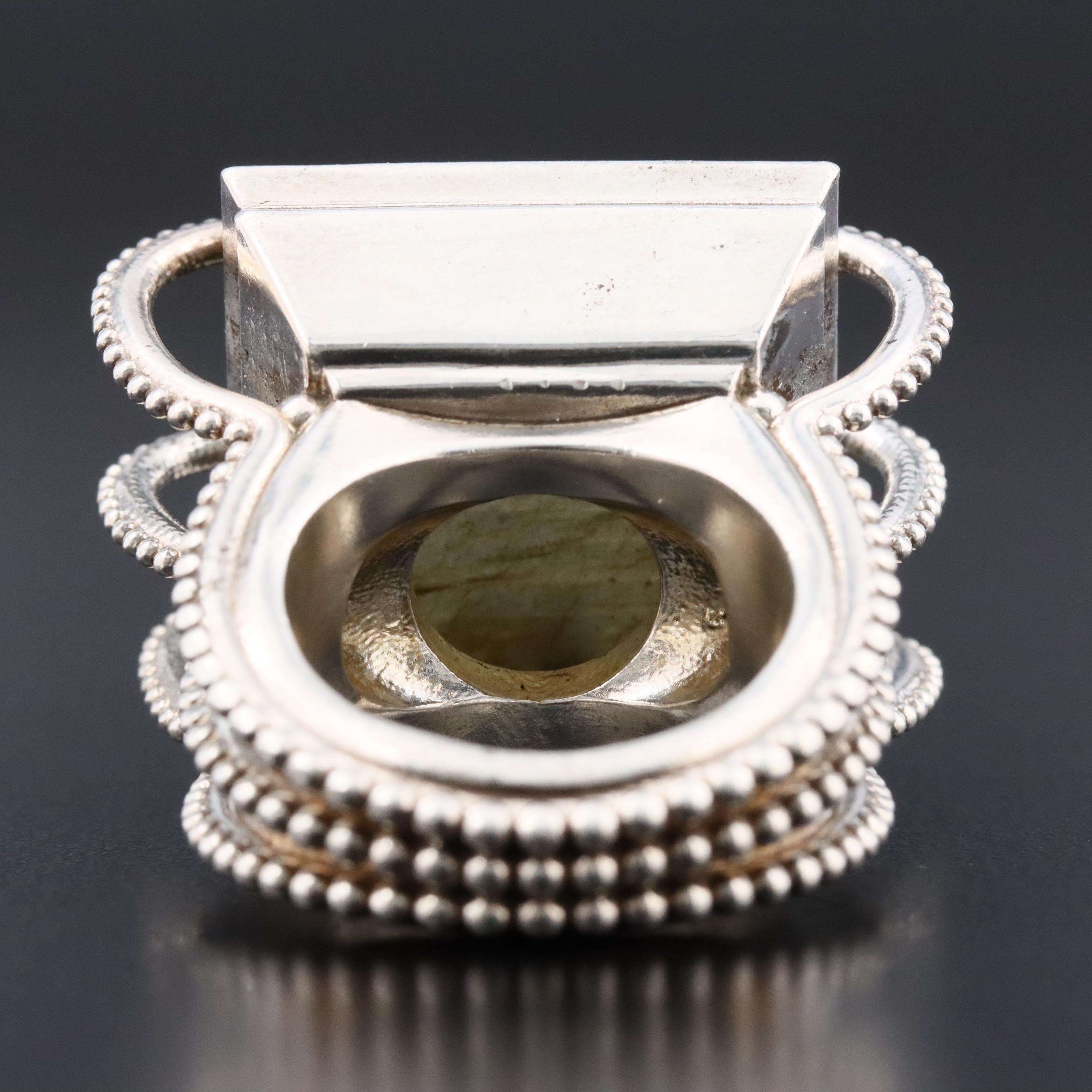 Sterling Labradorite Ring