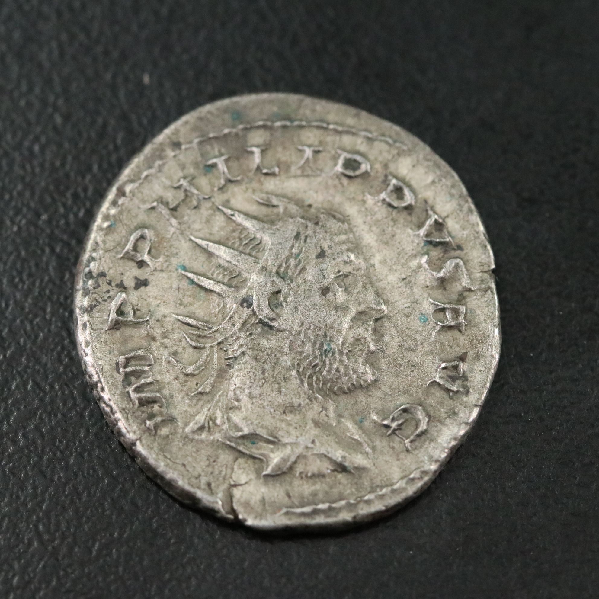 Ancient Roman Imperial AR Antoninianus Coin of Philip I, ca. 244 A.D.