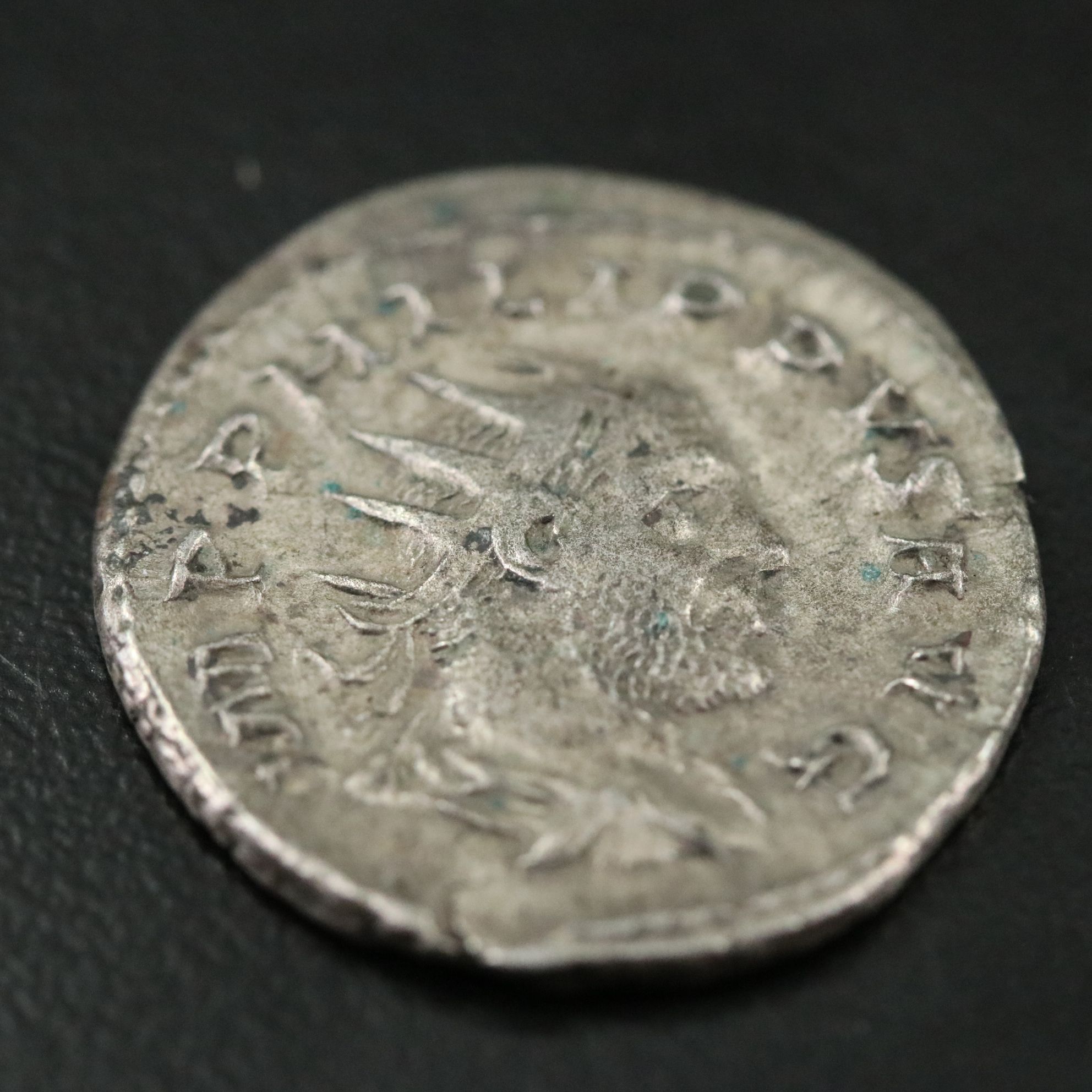 Ancient Roman Imperial AR Antoninianus Coin of Philip I, ca. 244 A.D.