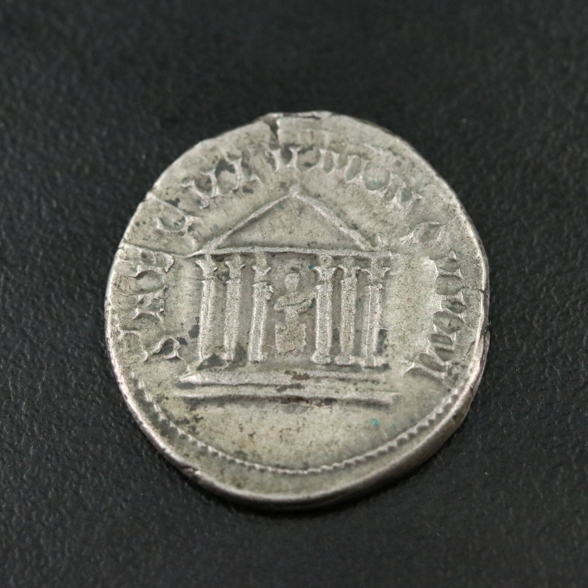 Ancient Roman Imperial AR Antoninianus Coin of Philip I, ca. 244 A.D.