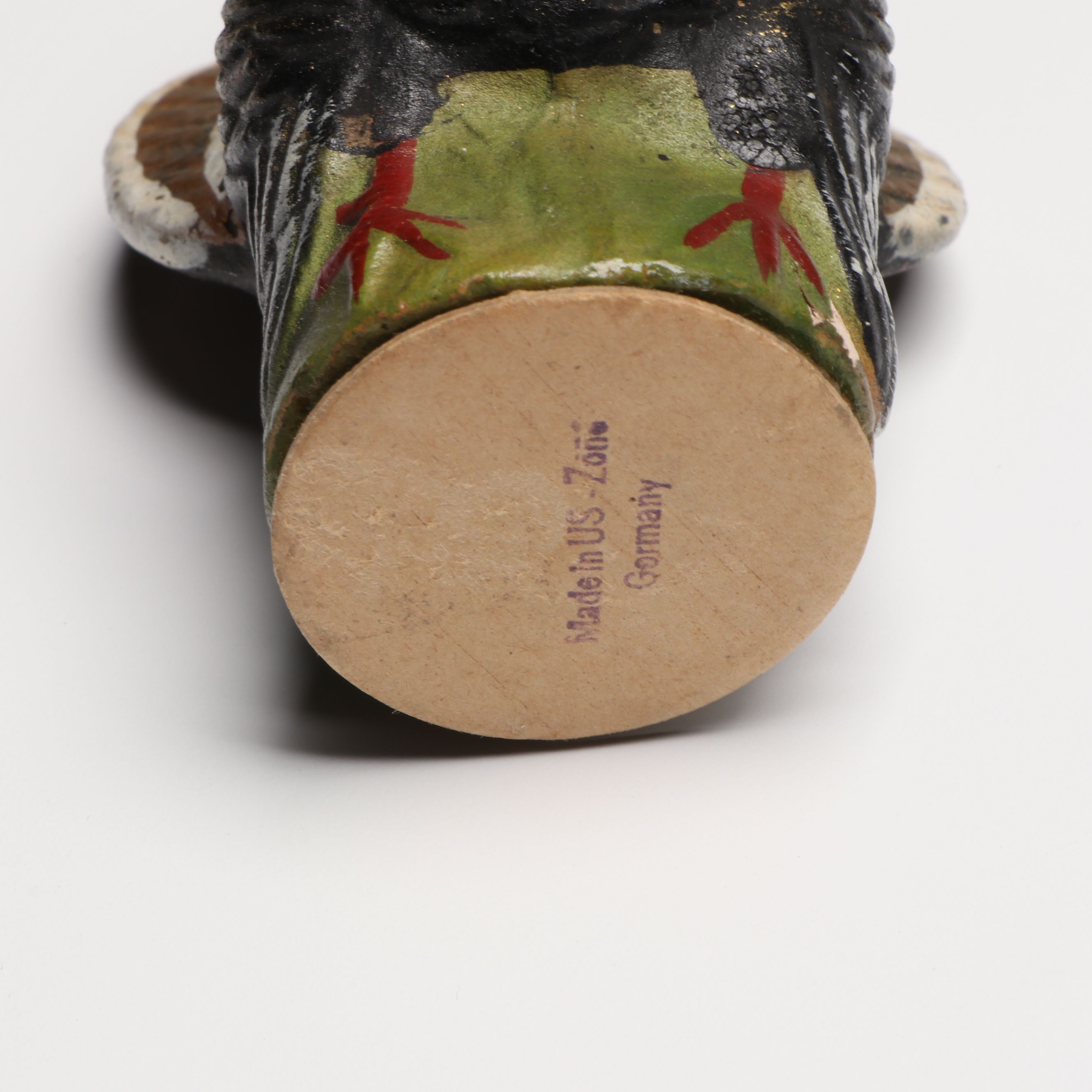 German Papier-Mâché with Other Turkey Figurines, Mid-20th Century