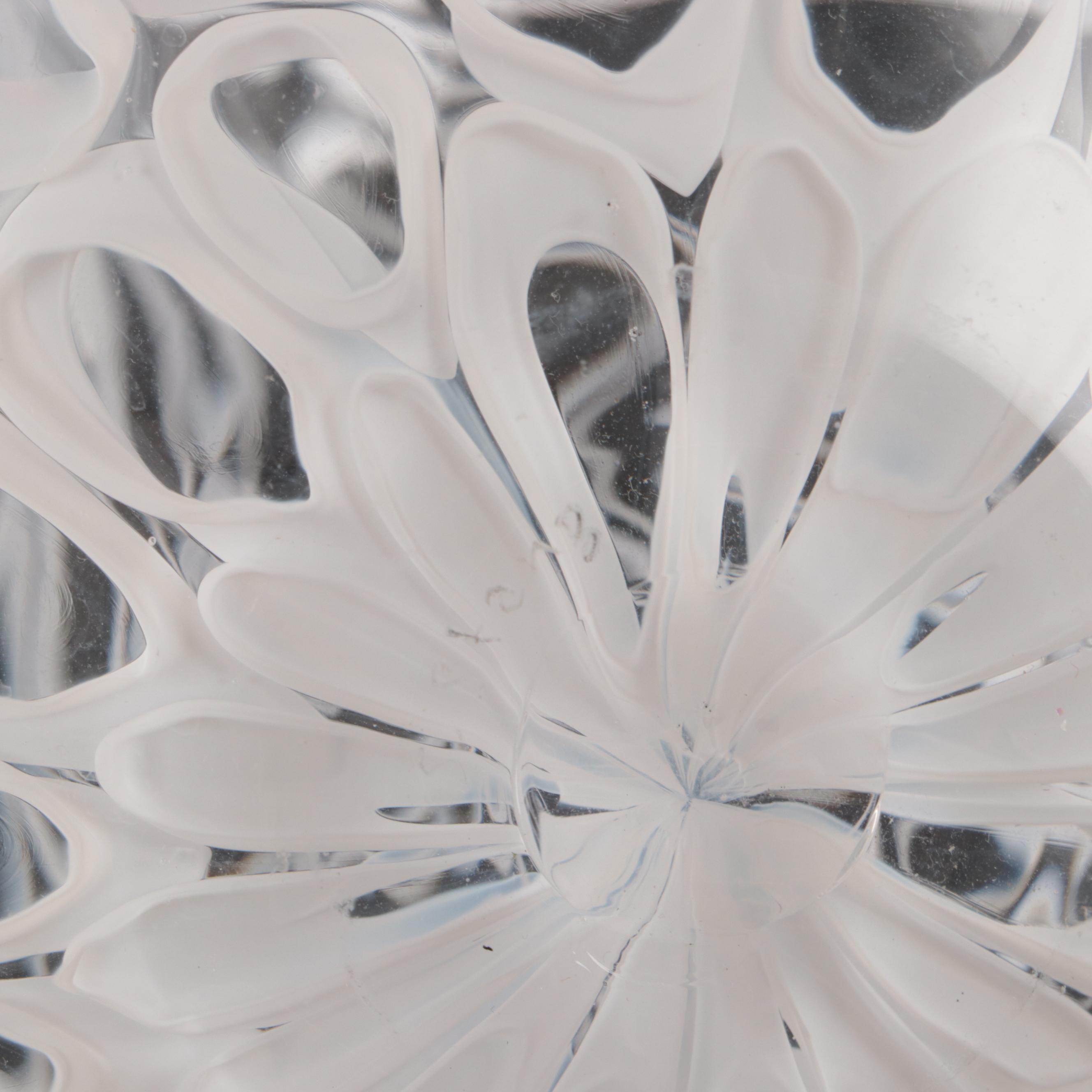 Sam Stang Signed Murrini Blown Glass Vase