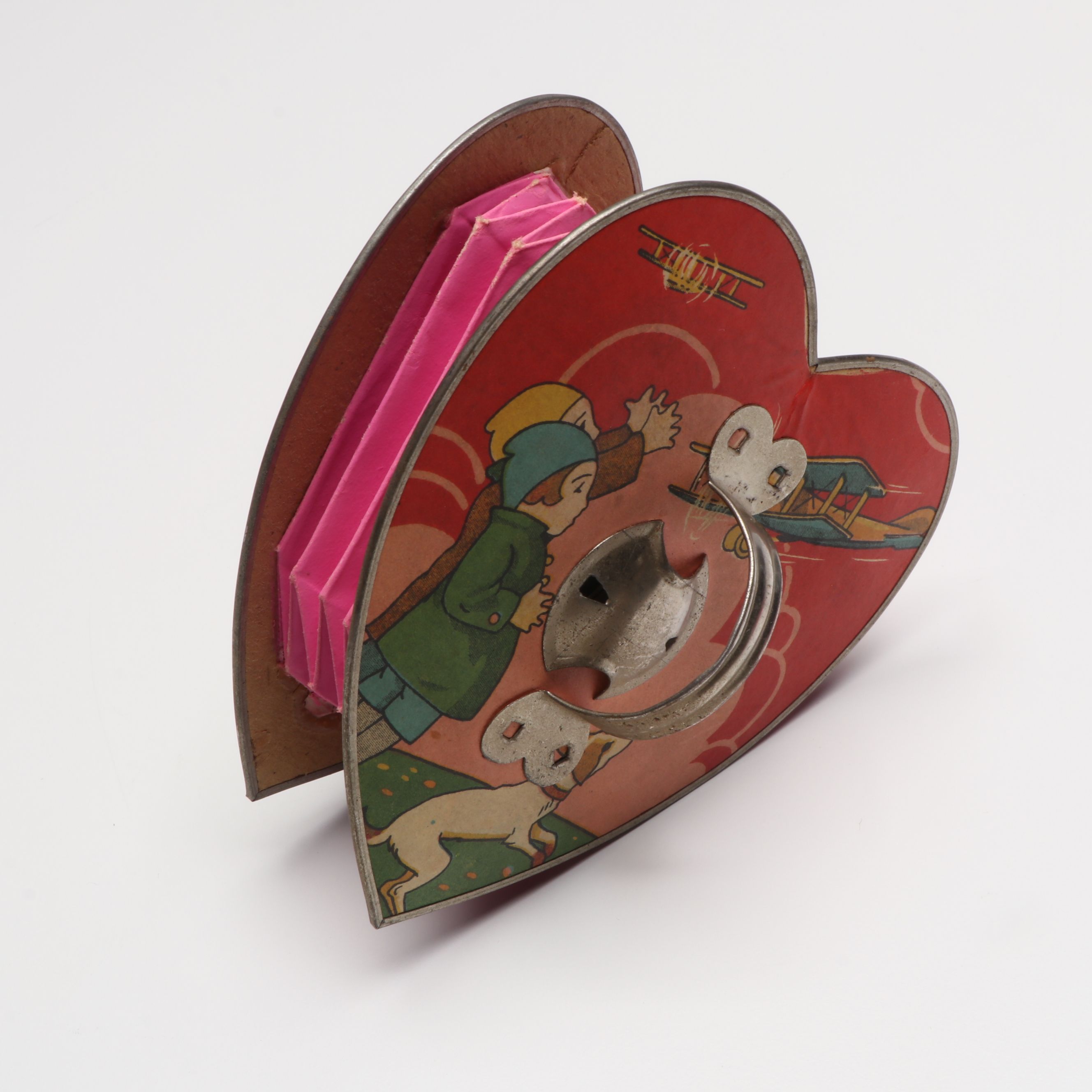 Valentine's Day Heart Figure with Other Vintage Decor