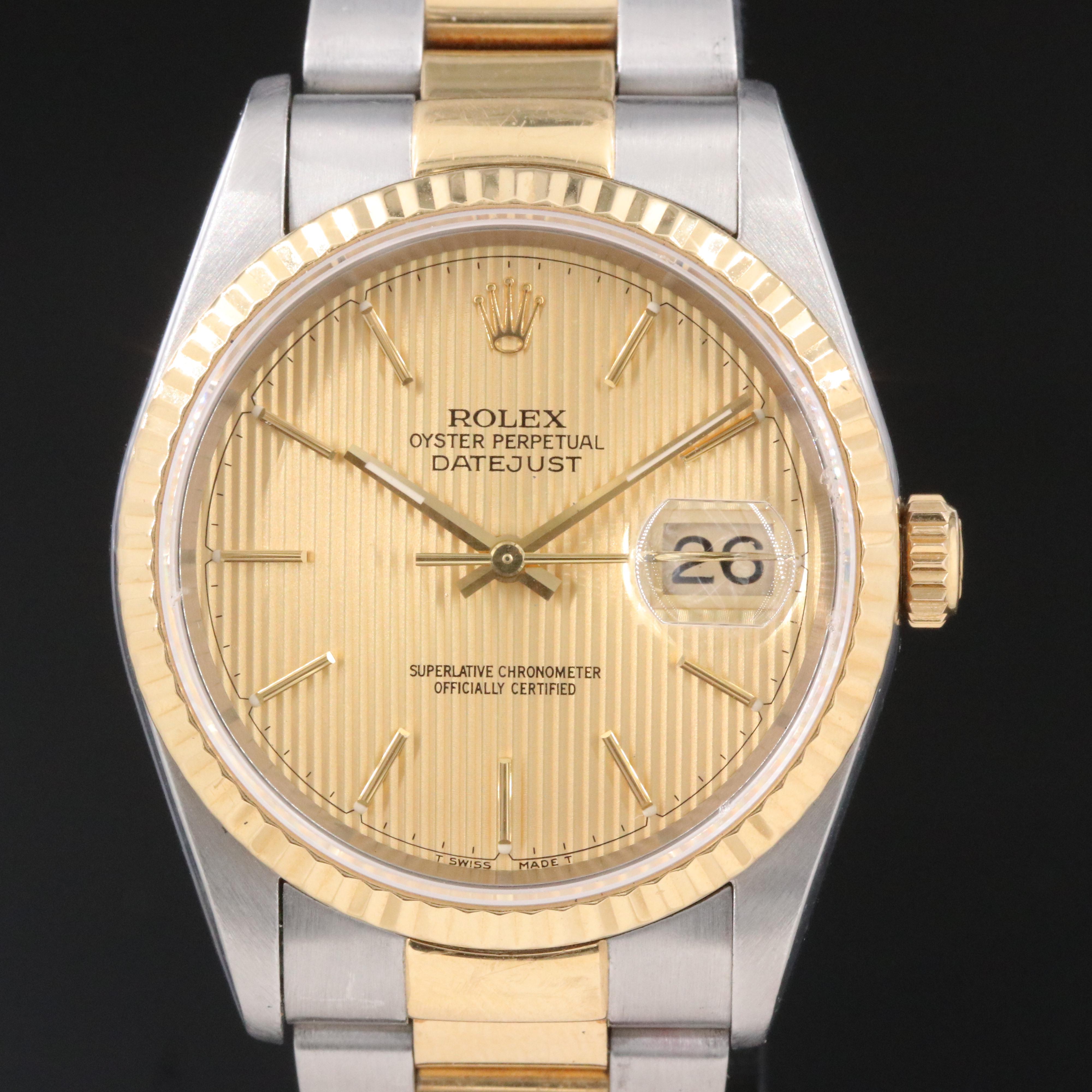 Rolex Datejust 36 16233 Vintage Watch c.1996