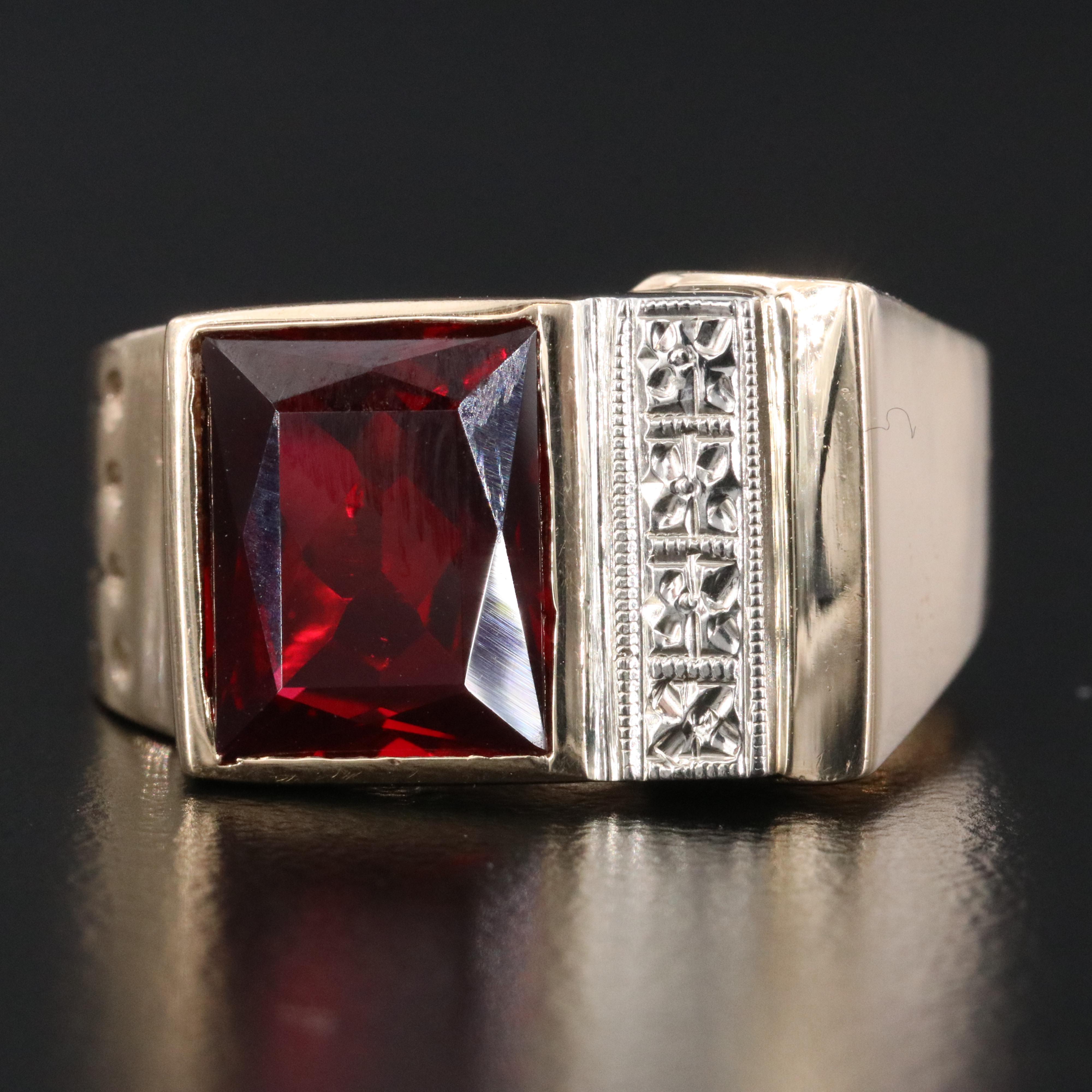 14K Ruby Ring