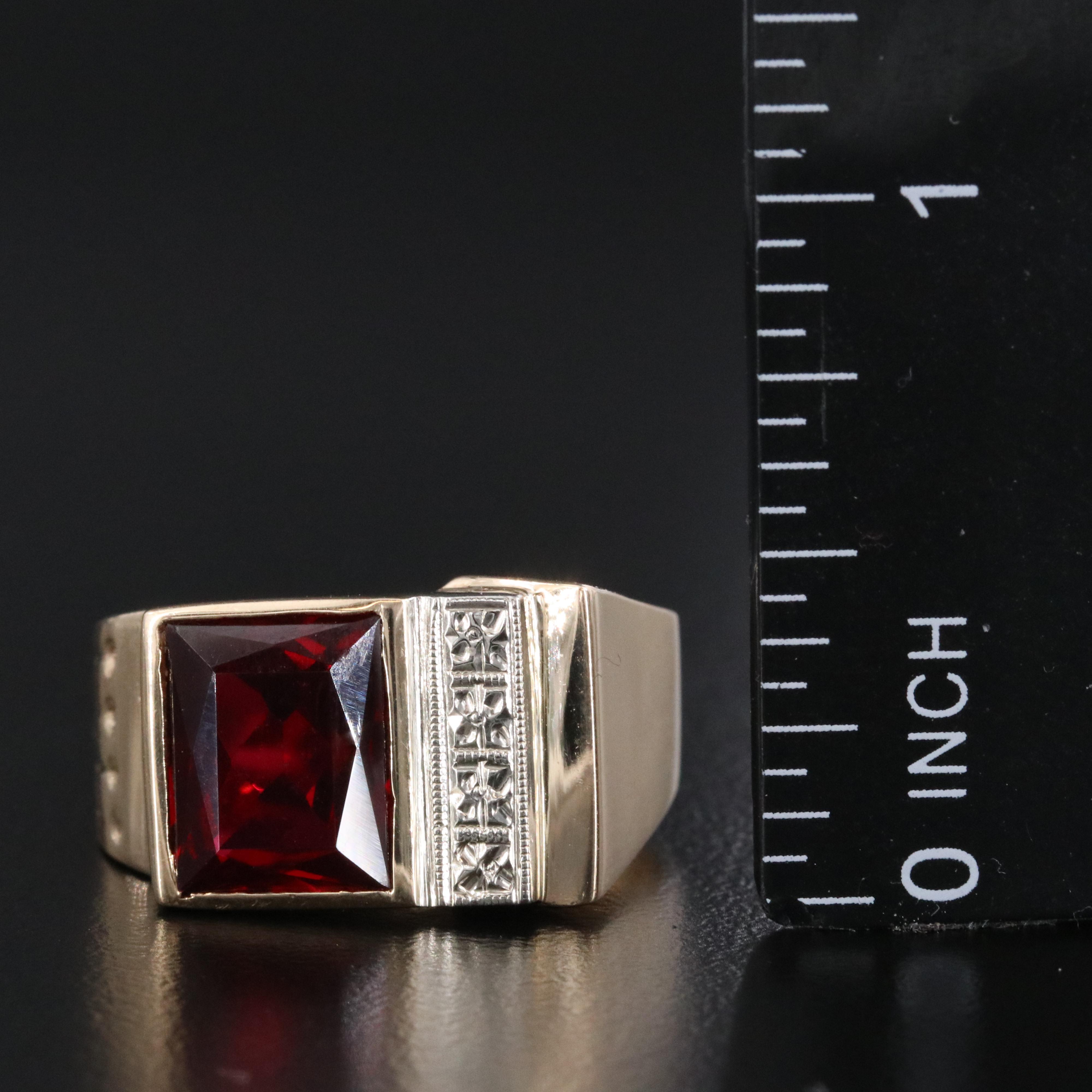 14K Ruby Ring