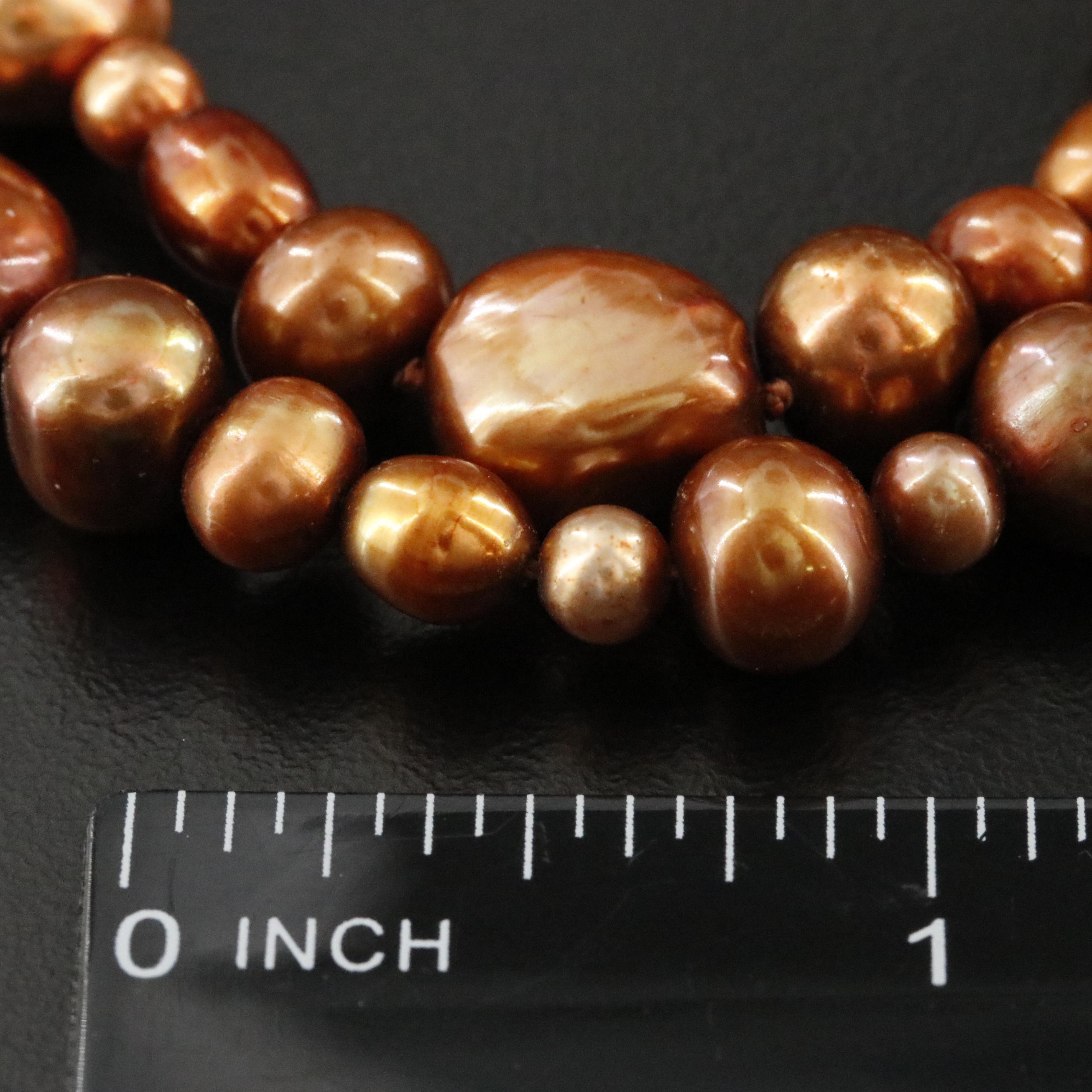 Rope Length Pearl Necklace