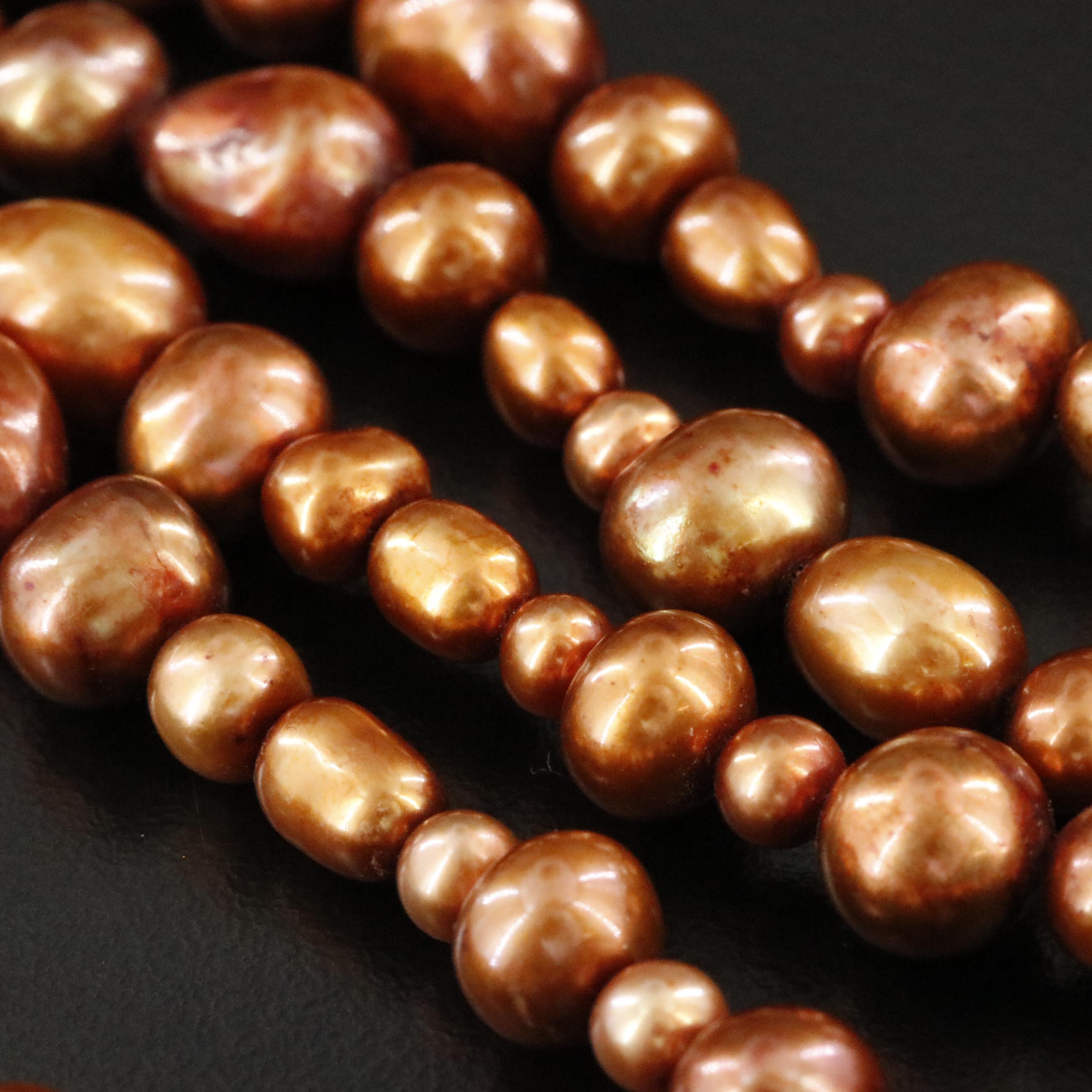 Rope Length Pearl Necklace