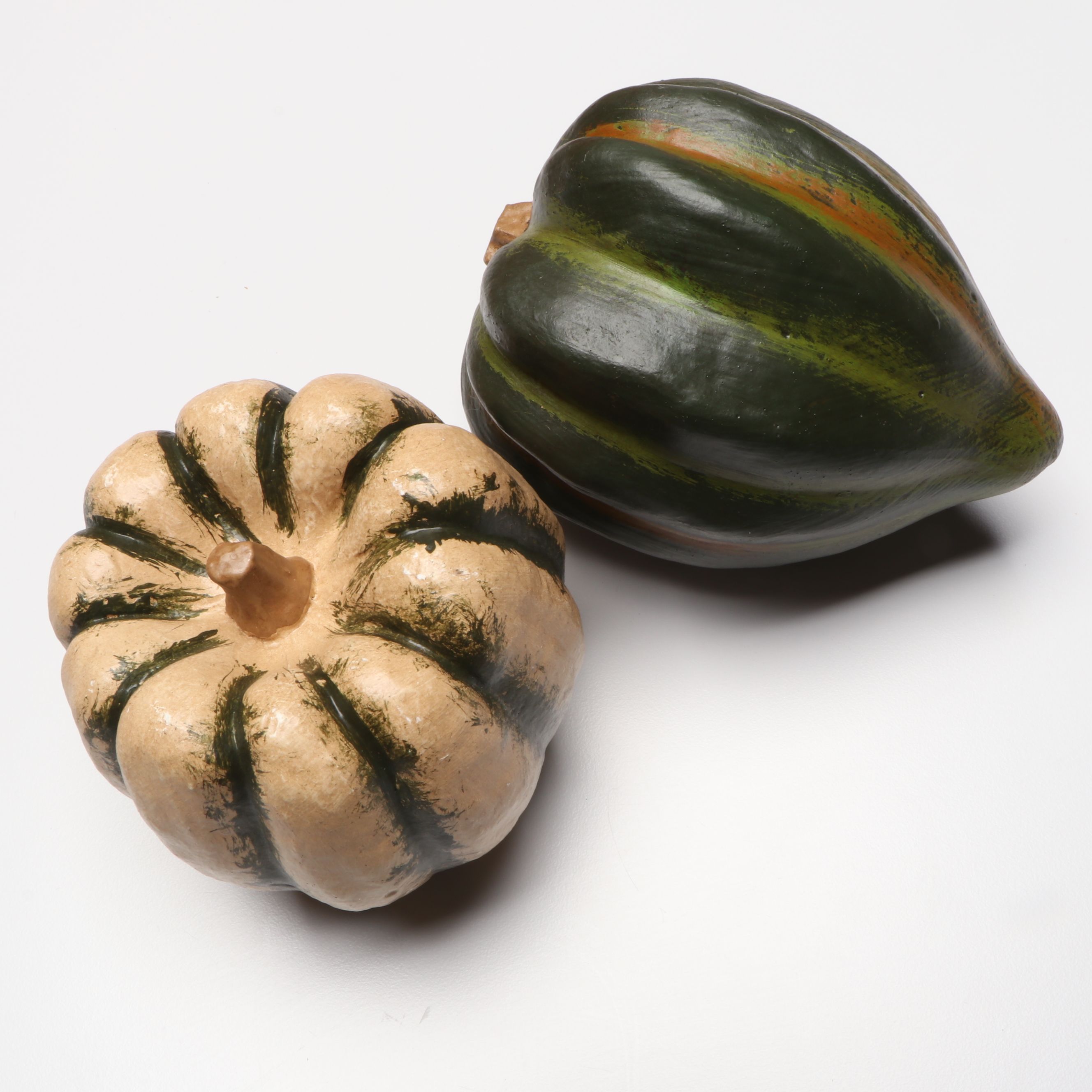 Decorative Artificial Pumpkins, Corn and Squash