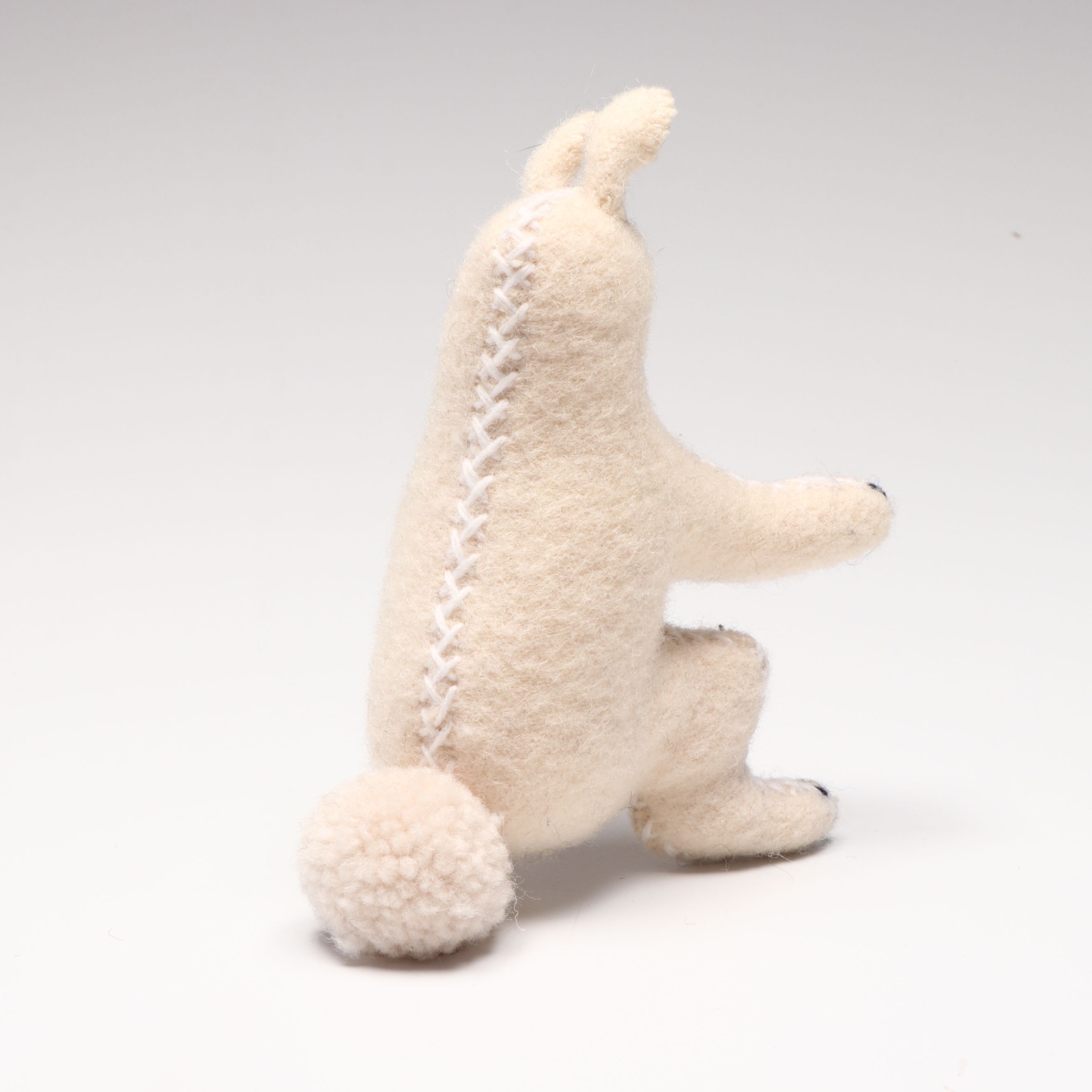 Handmade Inuit Wool Rabbit Stuffed Animals