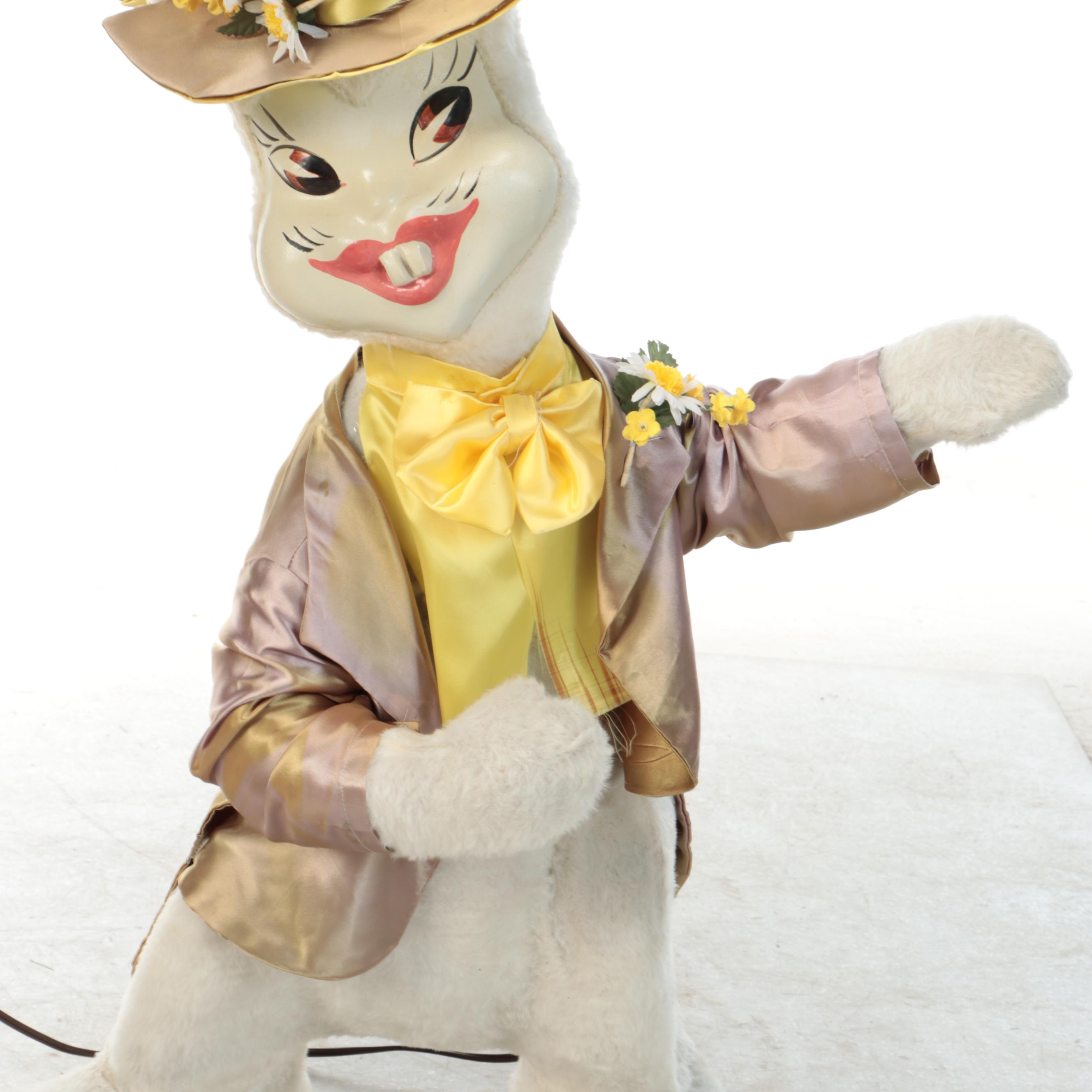 Hand-Painted Animatronic Easter Rabbit
