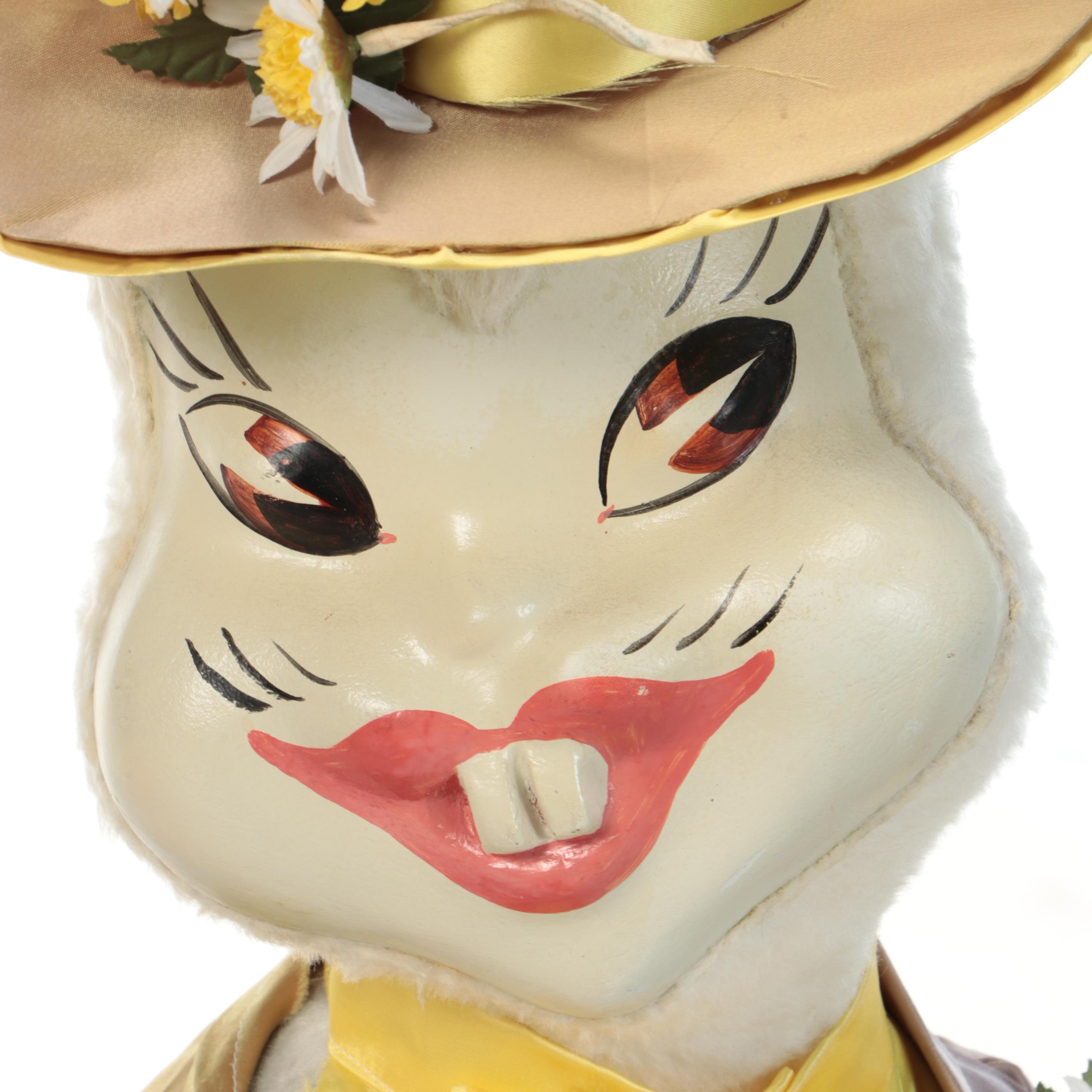 Hand-Painted Animatronic Easter Rabbit