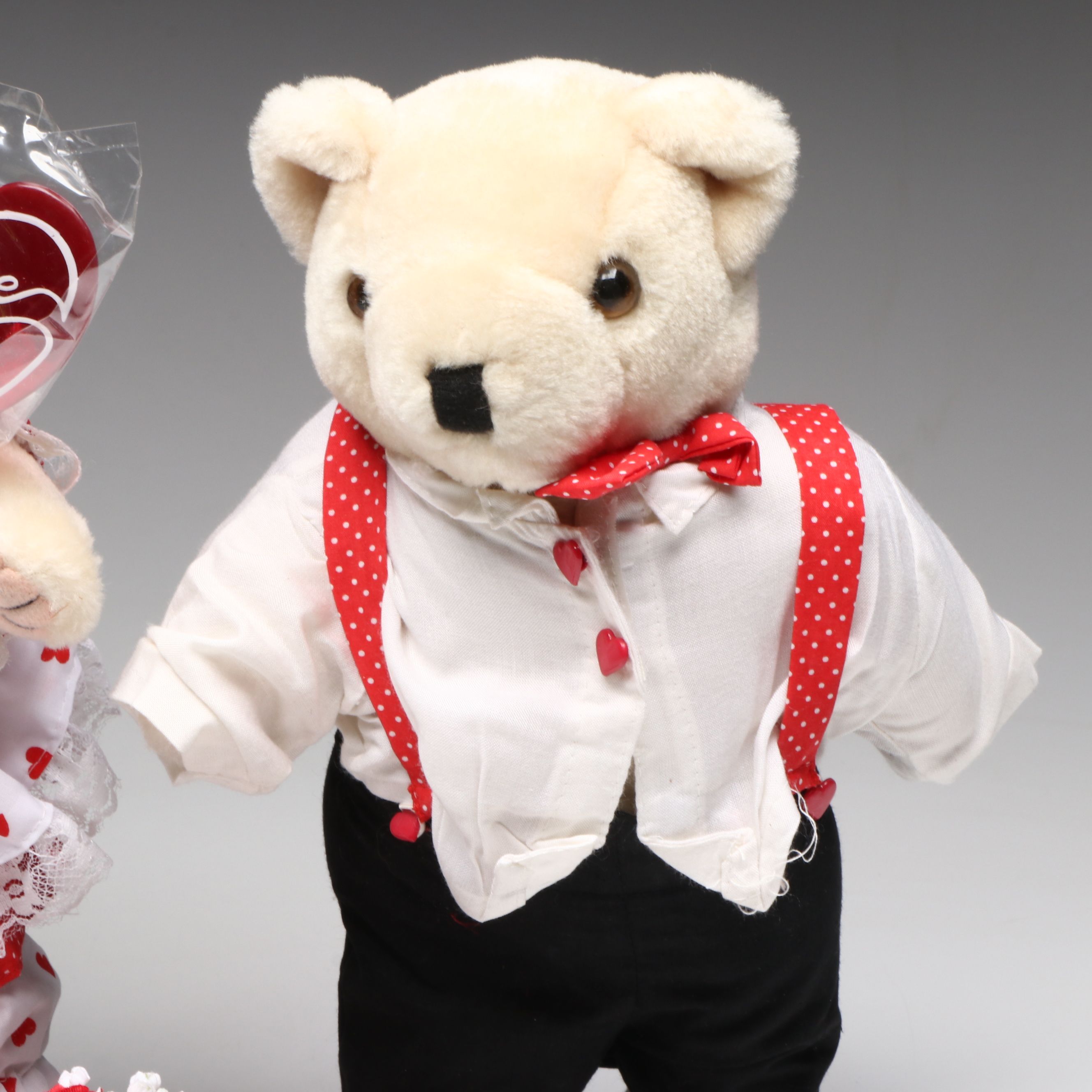 Valentine's Day "Be My Sweetheart" Teddy Bear with Accessories, 1991