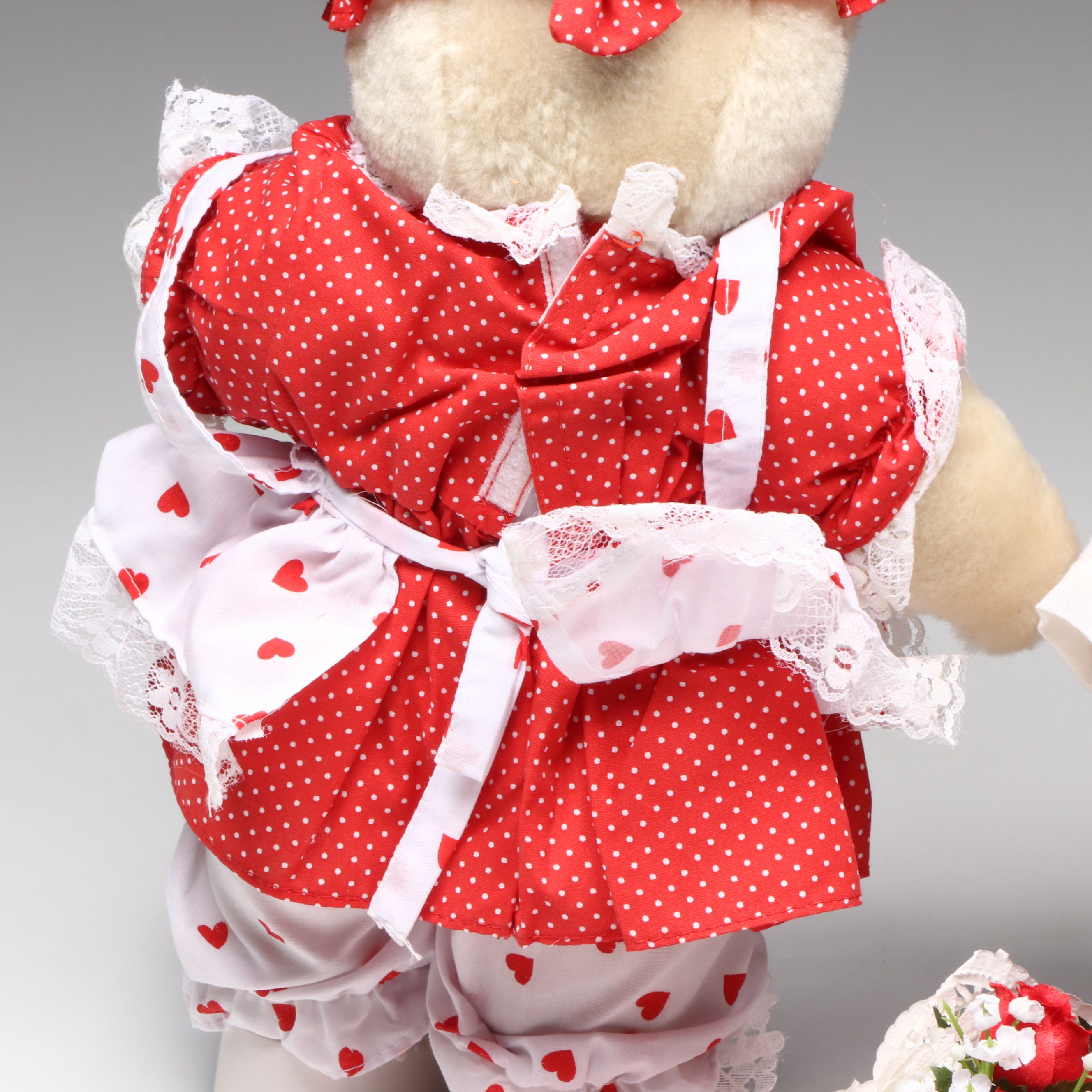 Valentine's Day "Be My Sweetheart" Teddy Bear with Accessories, 1991