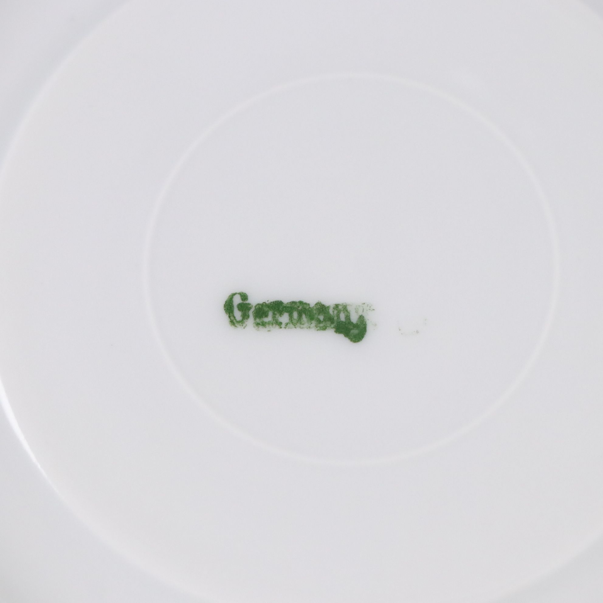 Prussia Cream Soup Cups & Saucers