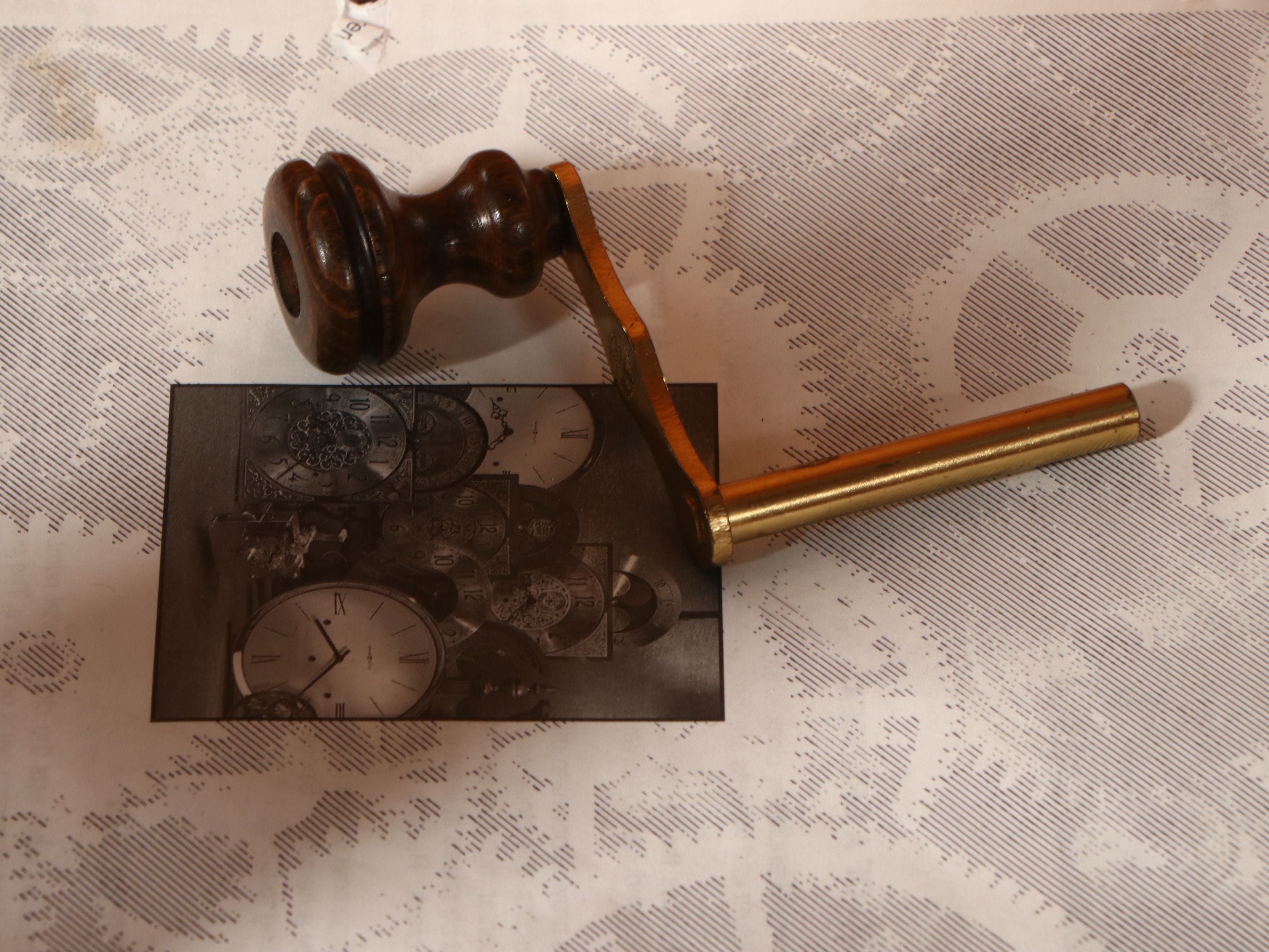 Howard Miller Oak and Burl Grandfather Clock