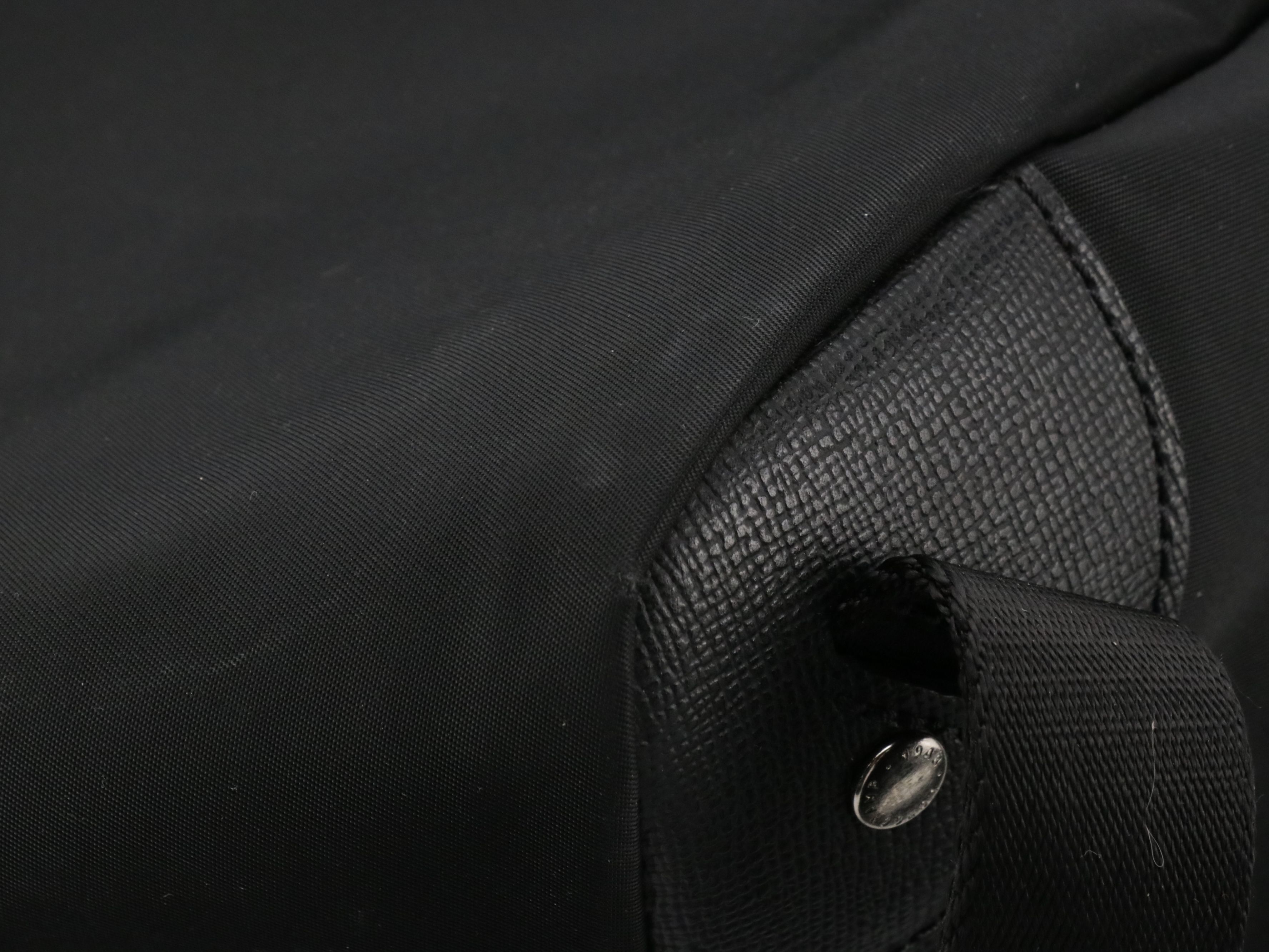 Longchamp Le Pliage Neo Backpack in Black Nylon with Cowhide Trim