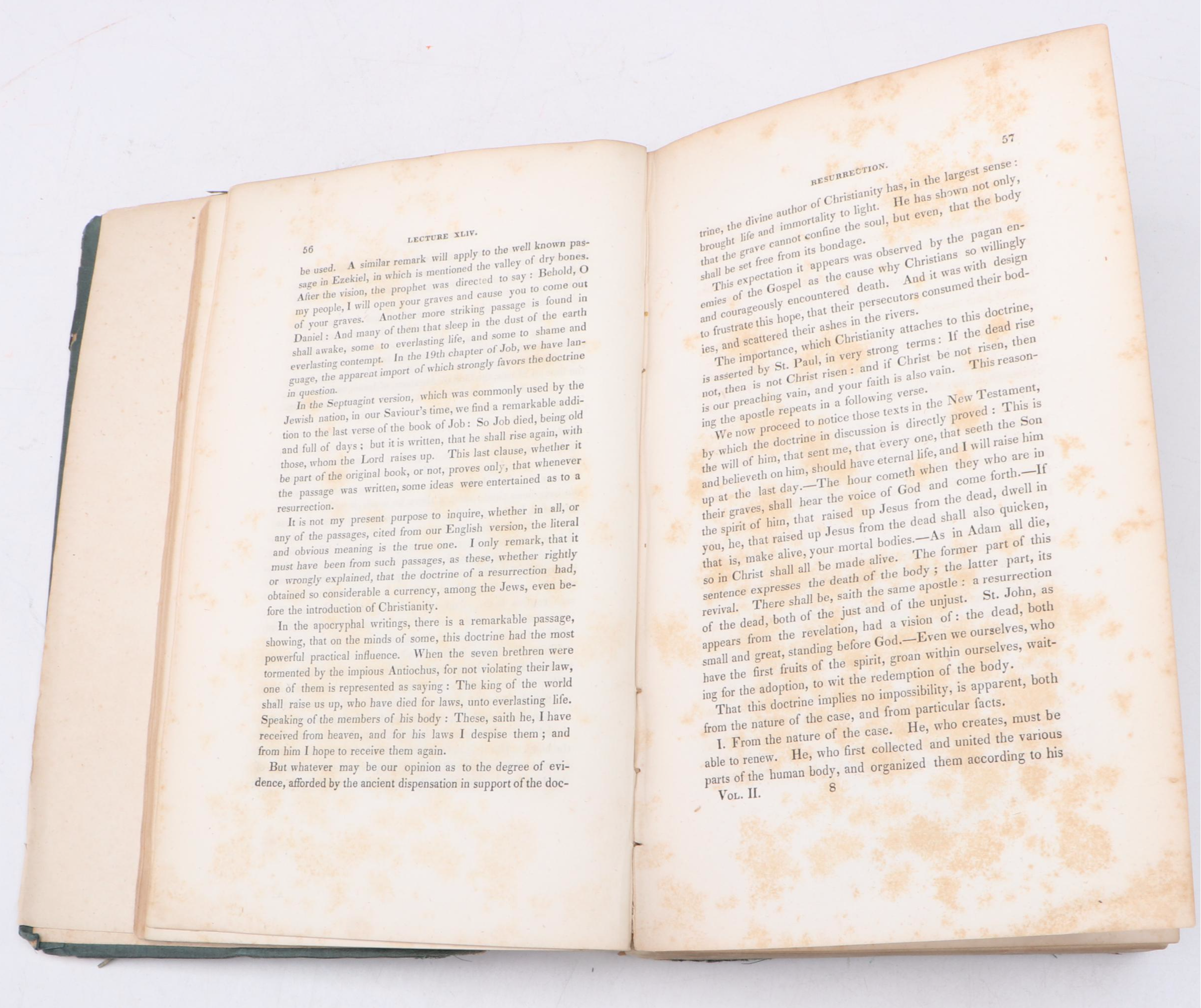 "The Works of Rev. Jesse Appleton" Vol. II, 1836