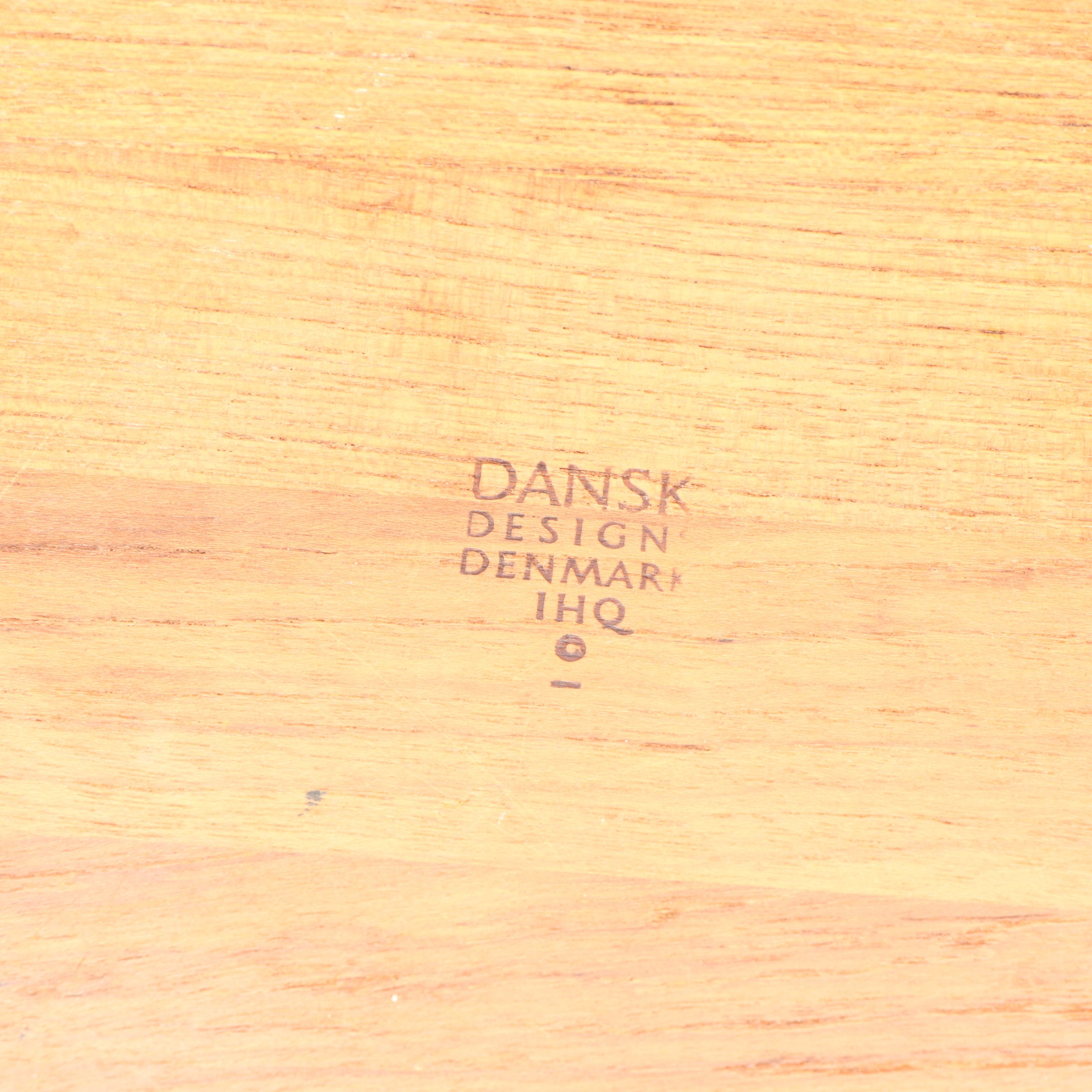 Dansk Wood Serving Bowl with Other Carved Wood Bowls