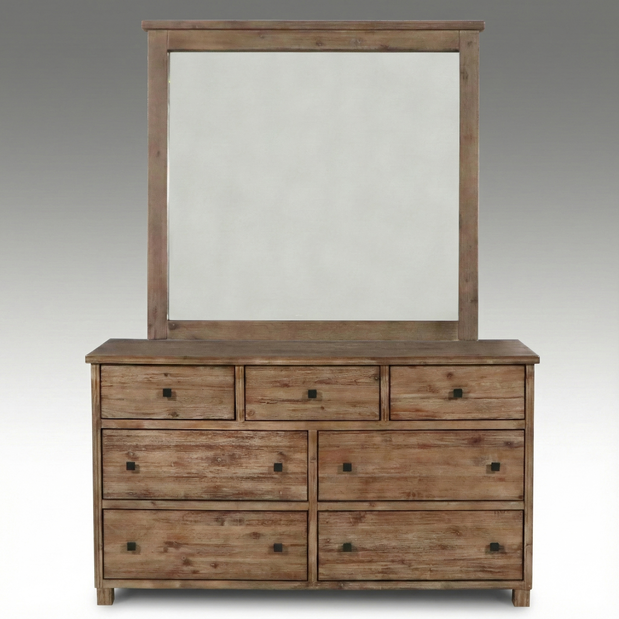 Contemporary Farmhouse Style Wooden Dresser