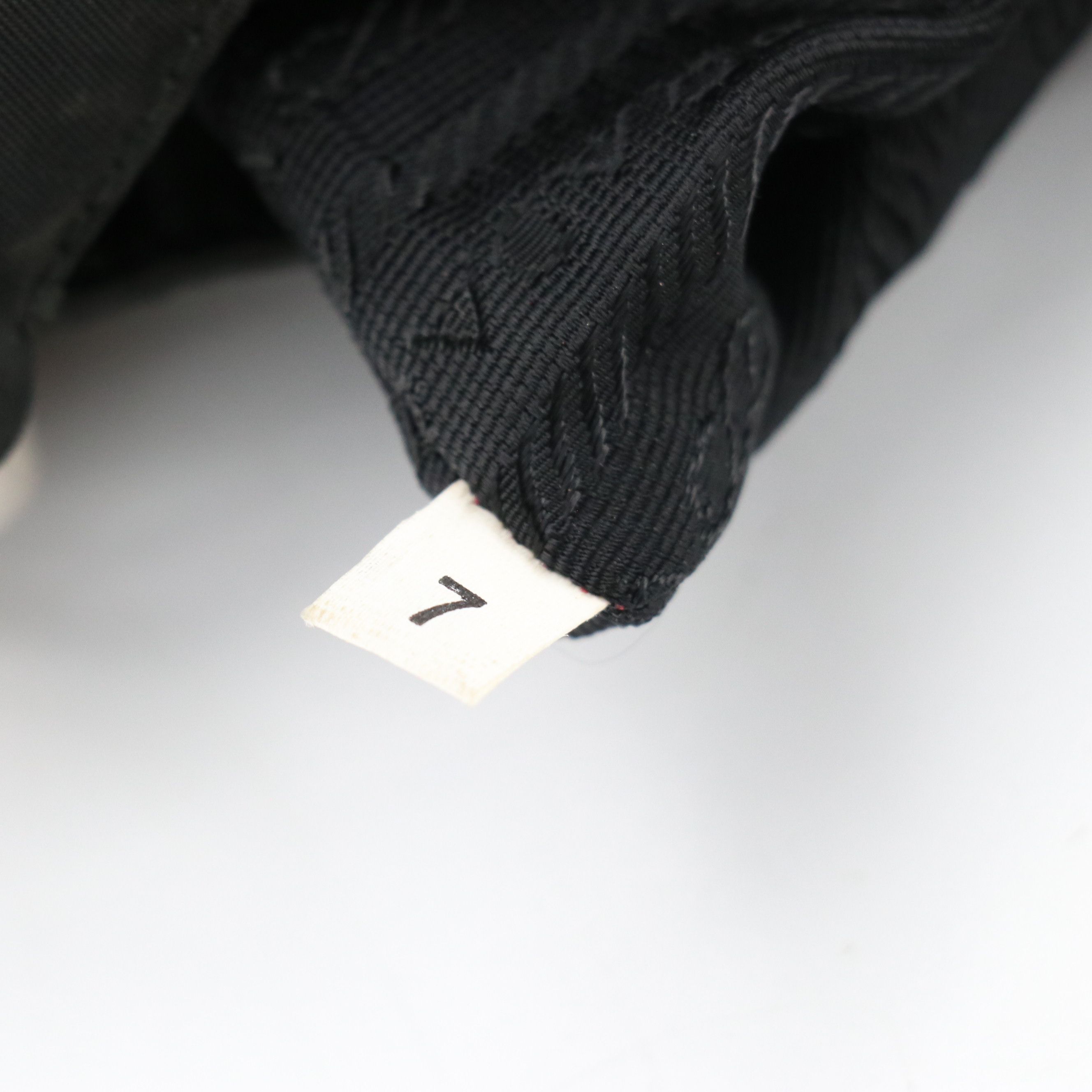 Prada Middle Zip Tote Bag in Black Tessuto Nylon