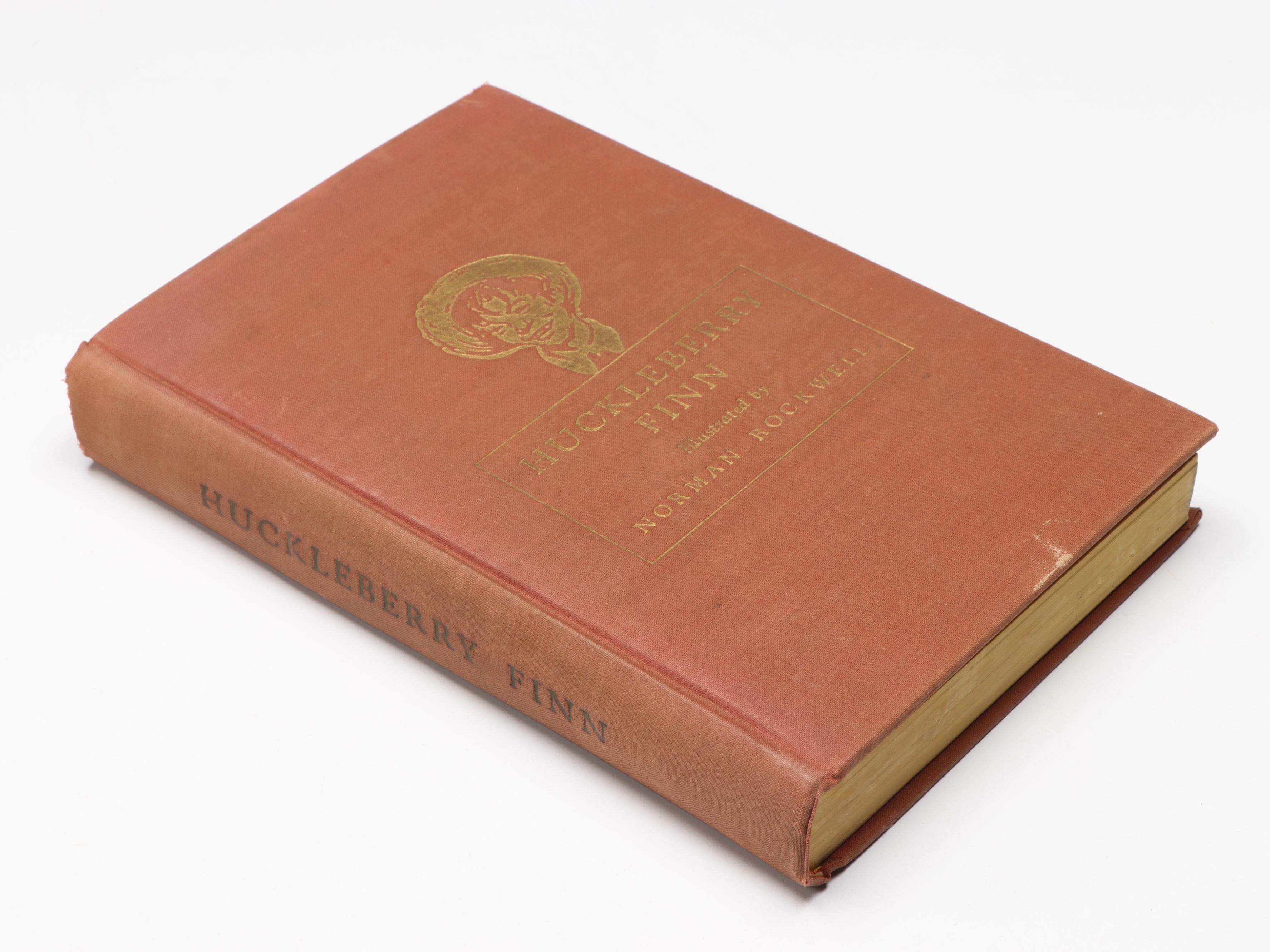 Norman Rockwell Illustrated "The Adventures of Huckleberry Finn" by Mark Twain