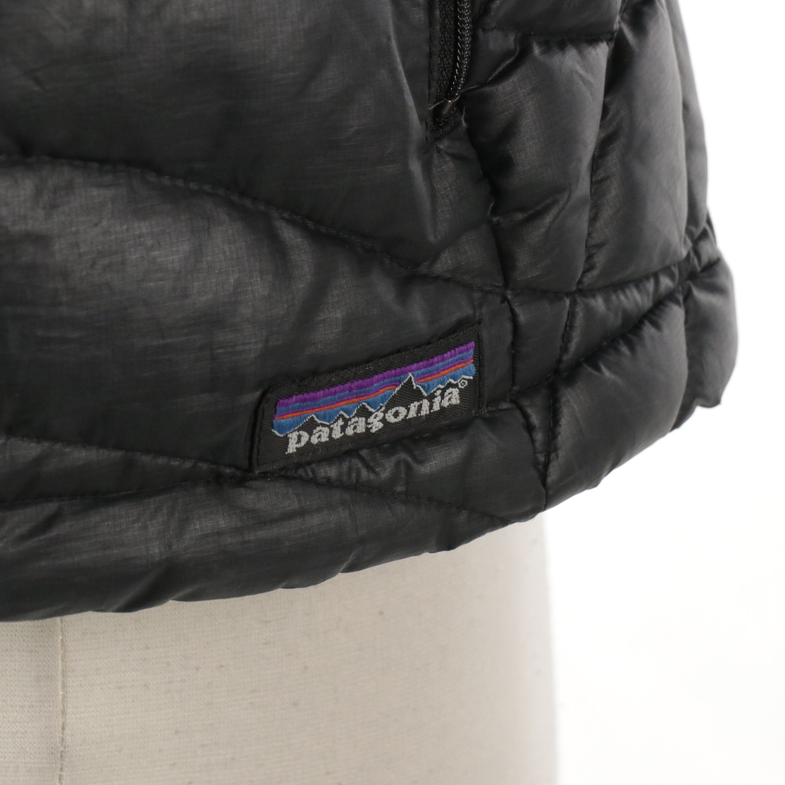 Patagonia Down Zip Vest and Waterproof Zip and Snap Jacket with Detachable Hood