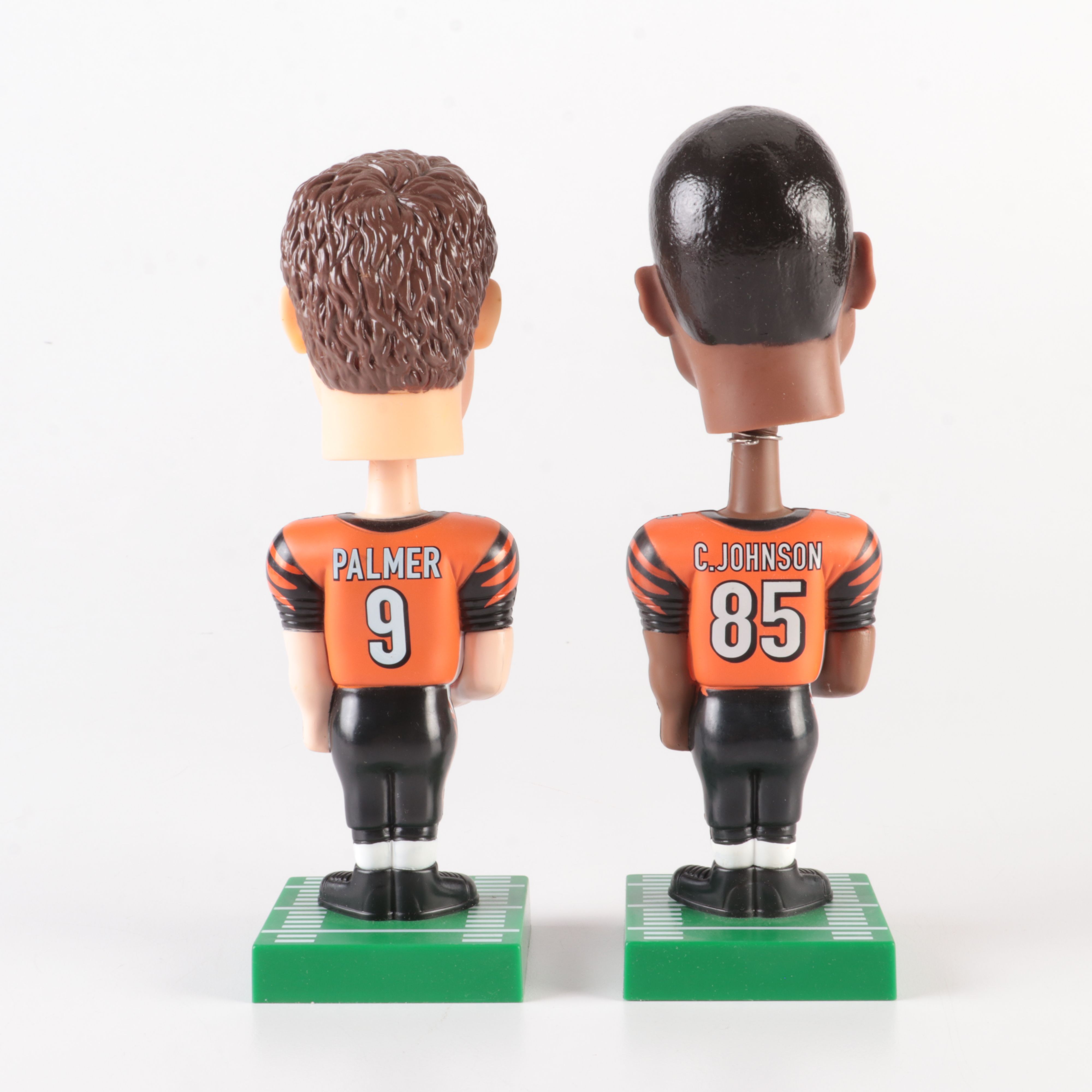 Six Cincinnati Bengals and Cincinnati Reds Bobbleheads