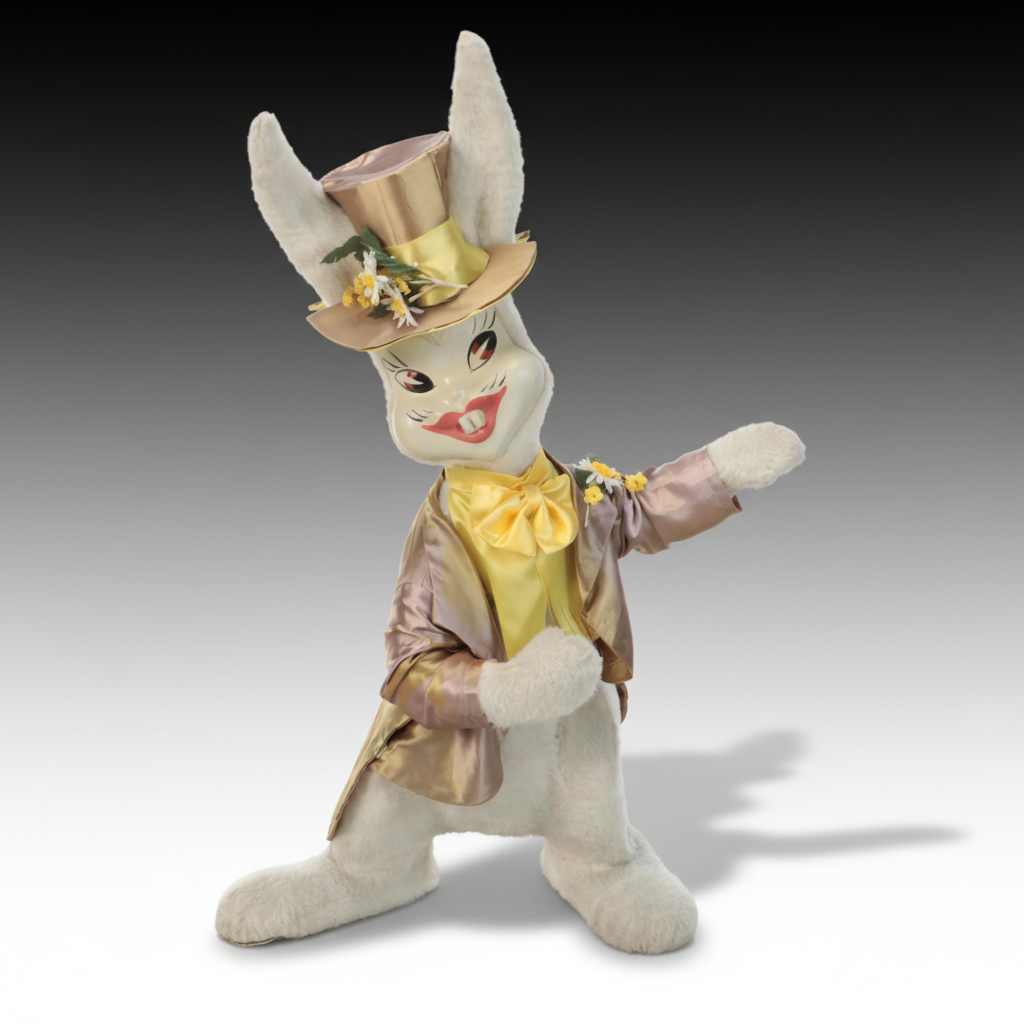 Hand-Painted Animatronic Easter Rabbit
