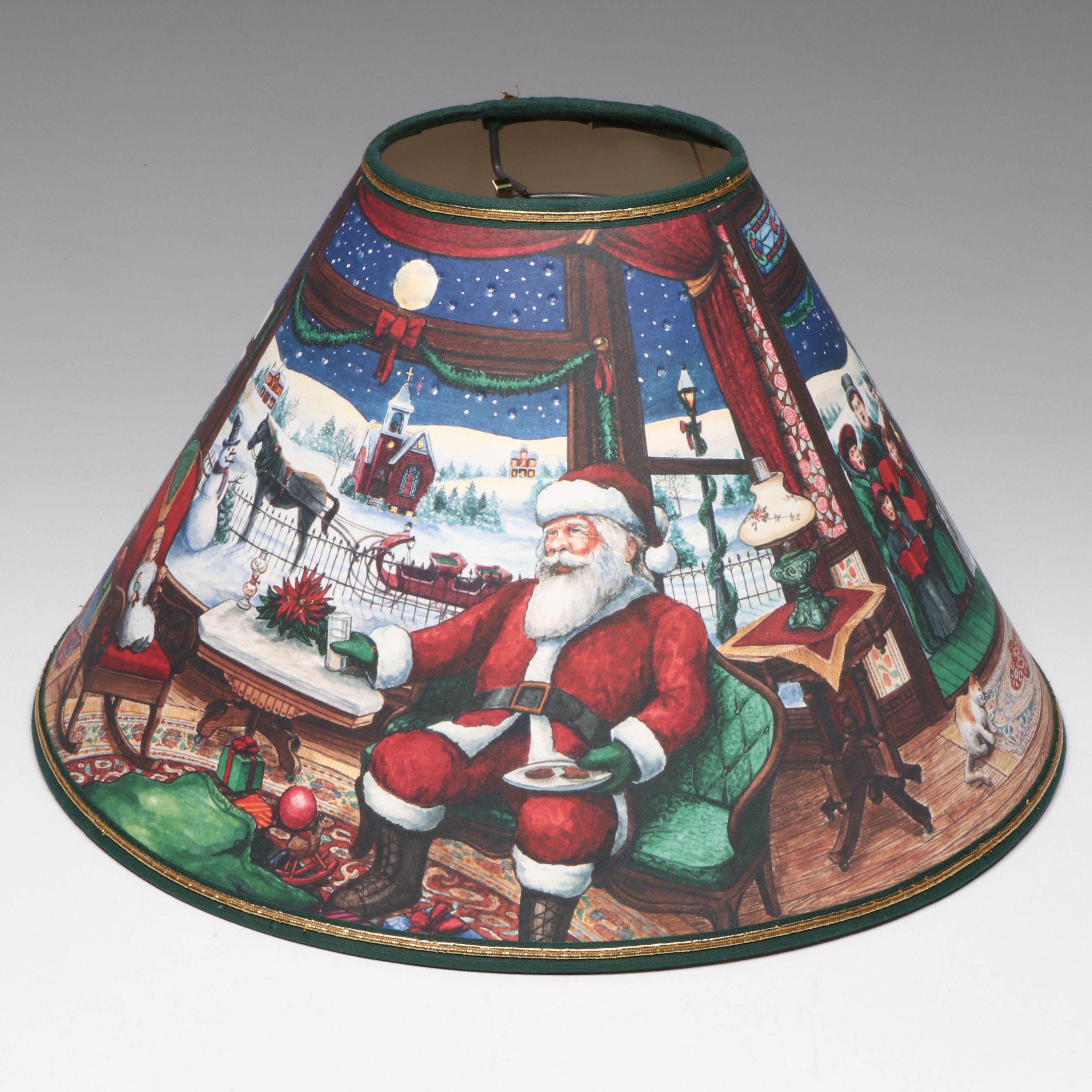 Vintage Thanksgiving, Christmas and Floral Lampshades