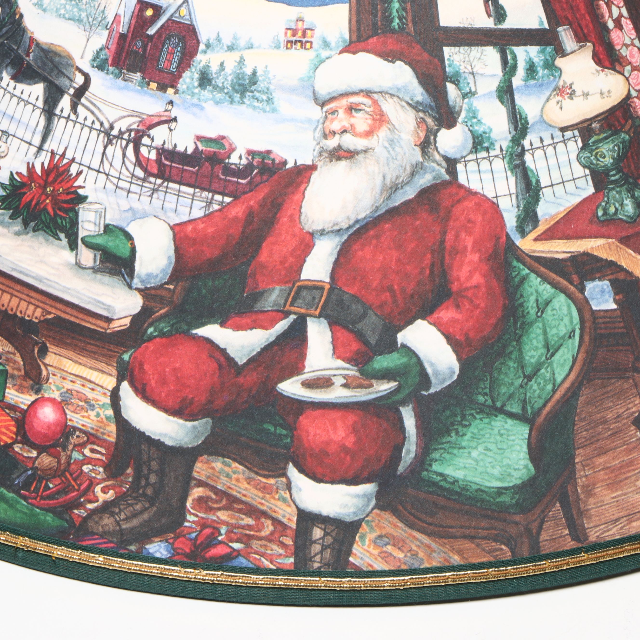 Vintage Thanksgiving, Christmas and Floral Lampshades