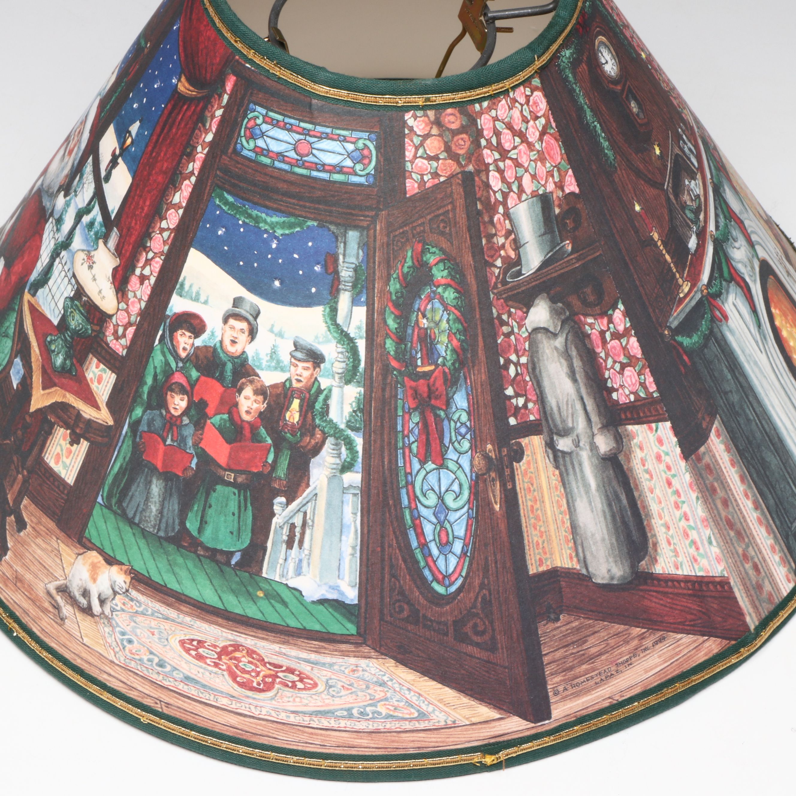 Vintage Thanksgiving, Christmas and Floral Lampshades