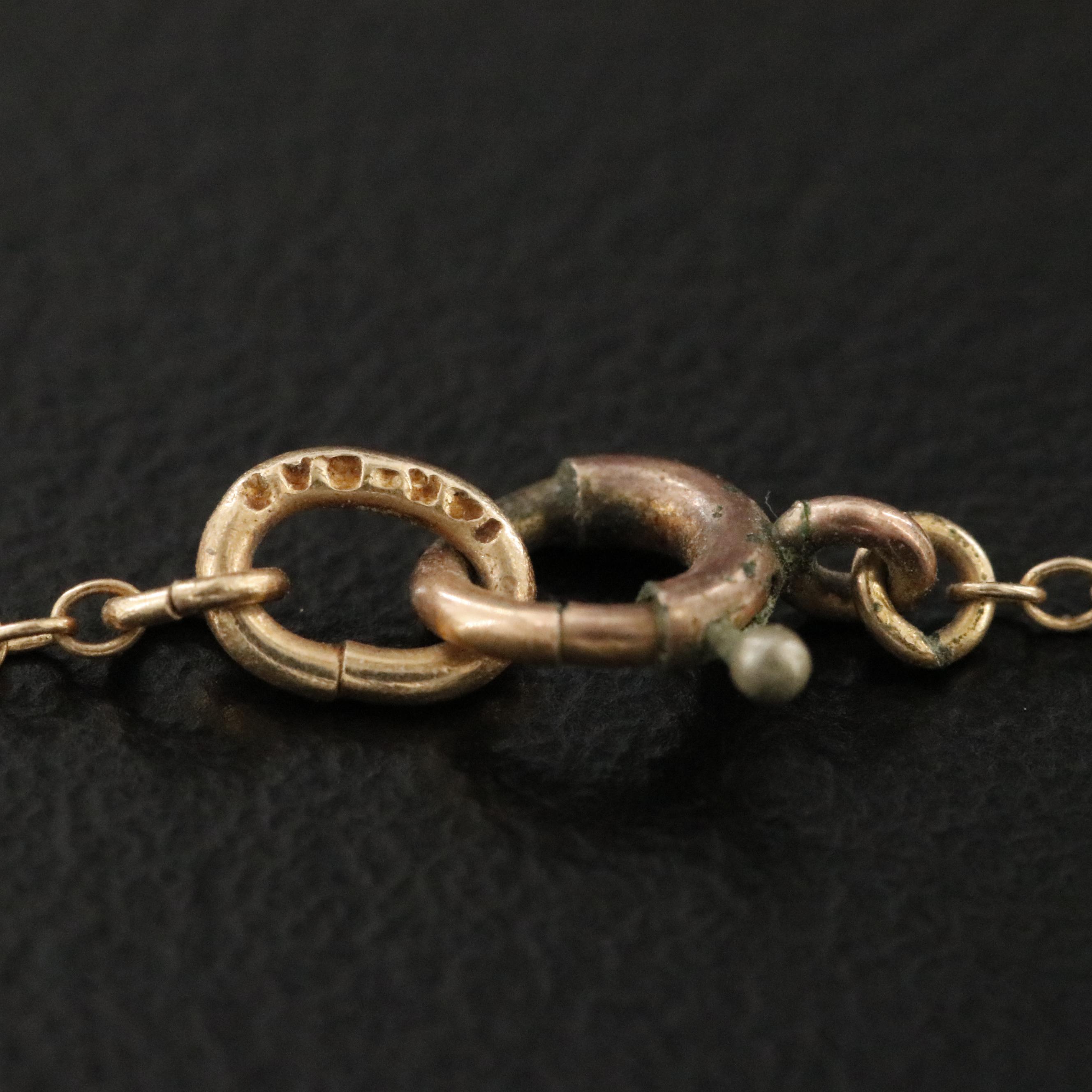 14K Pendant Necklace with 1945 Mexico 2 Peso Coin