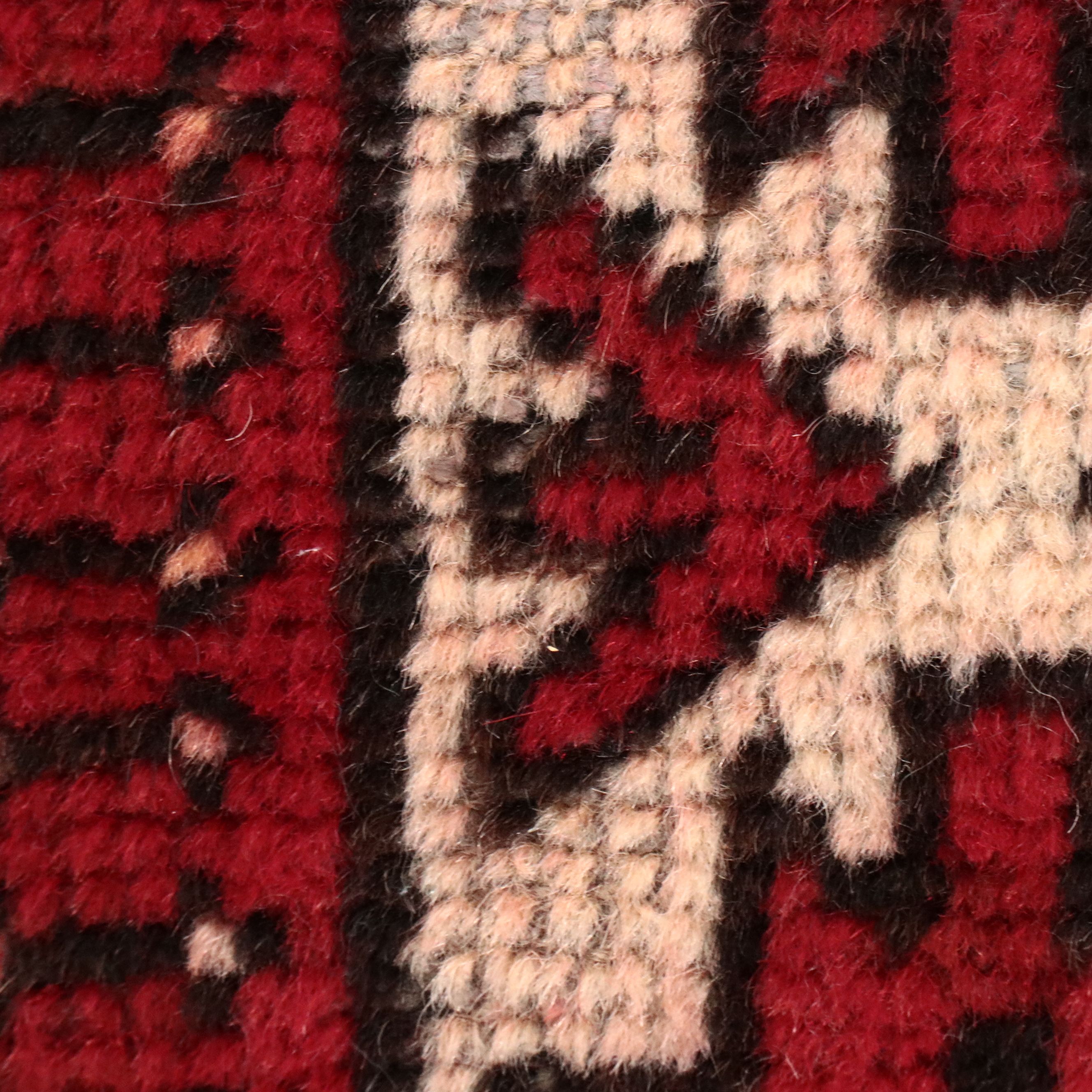 4' x 6'10 Hand-Knotted Afghan Baluch Area Rug