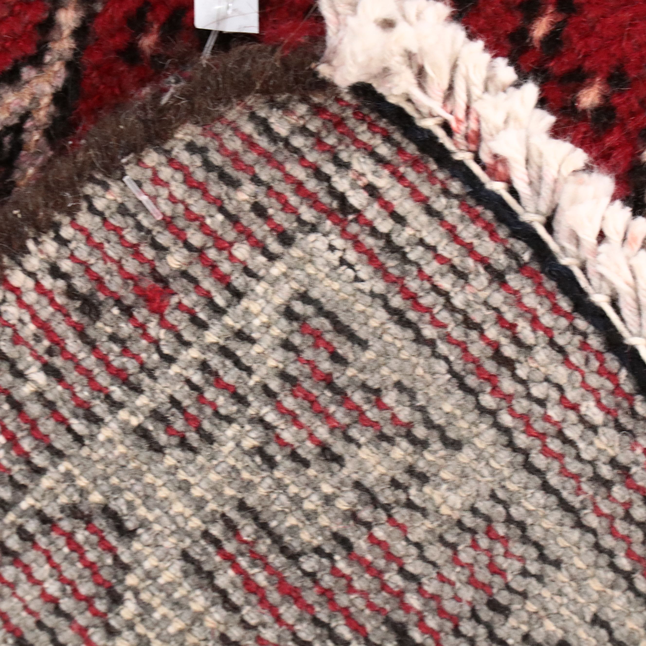 4' x 6'10 Hand-Knotted Afghan Baluch Area Rug