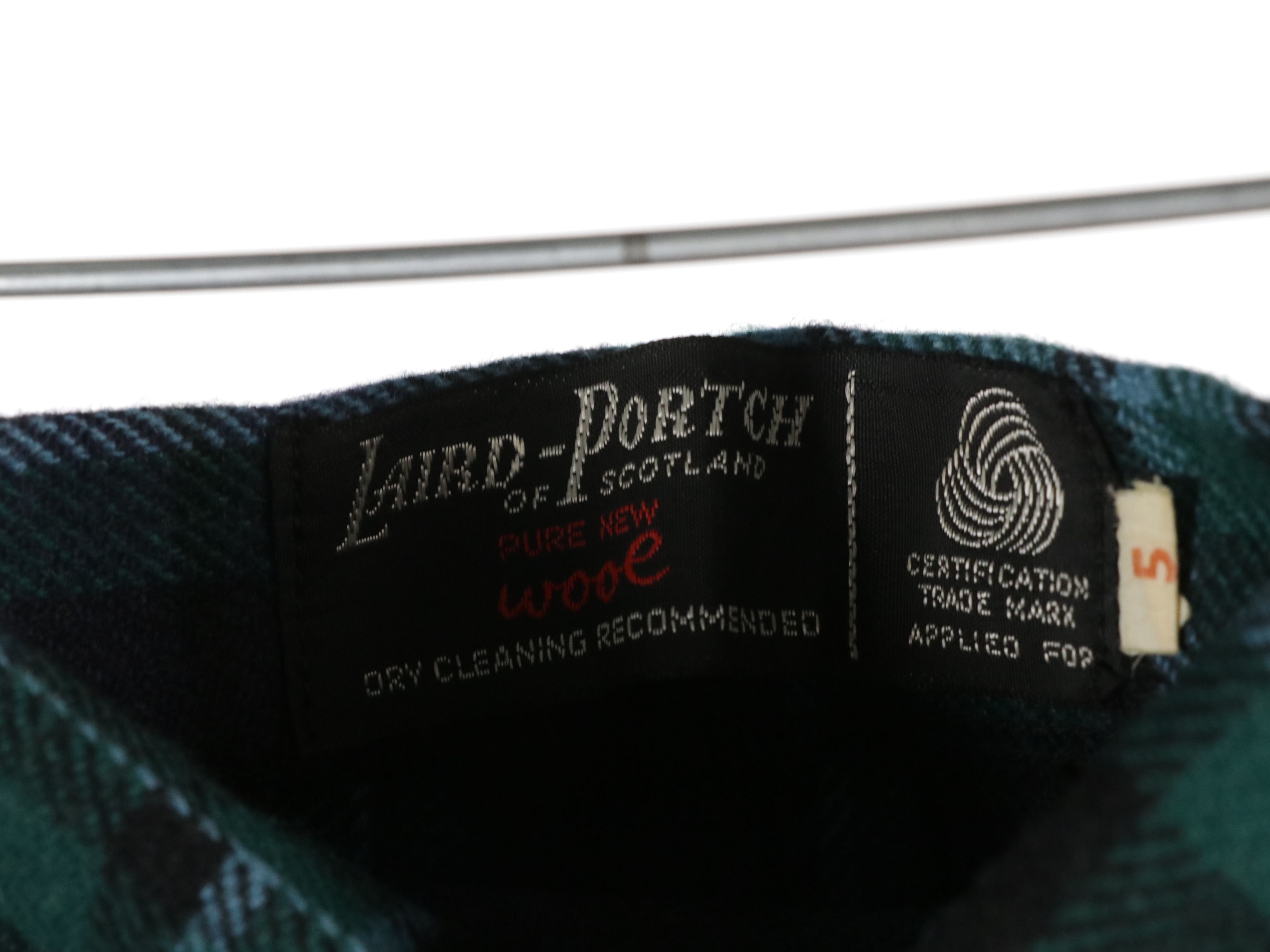 Laird-Portch of Scotland Vintage Colorful Tartan Wool Pleated Skirts