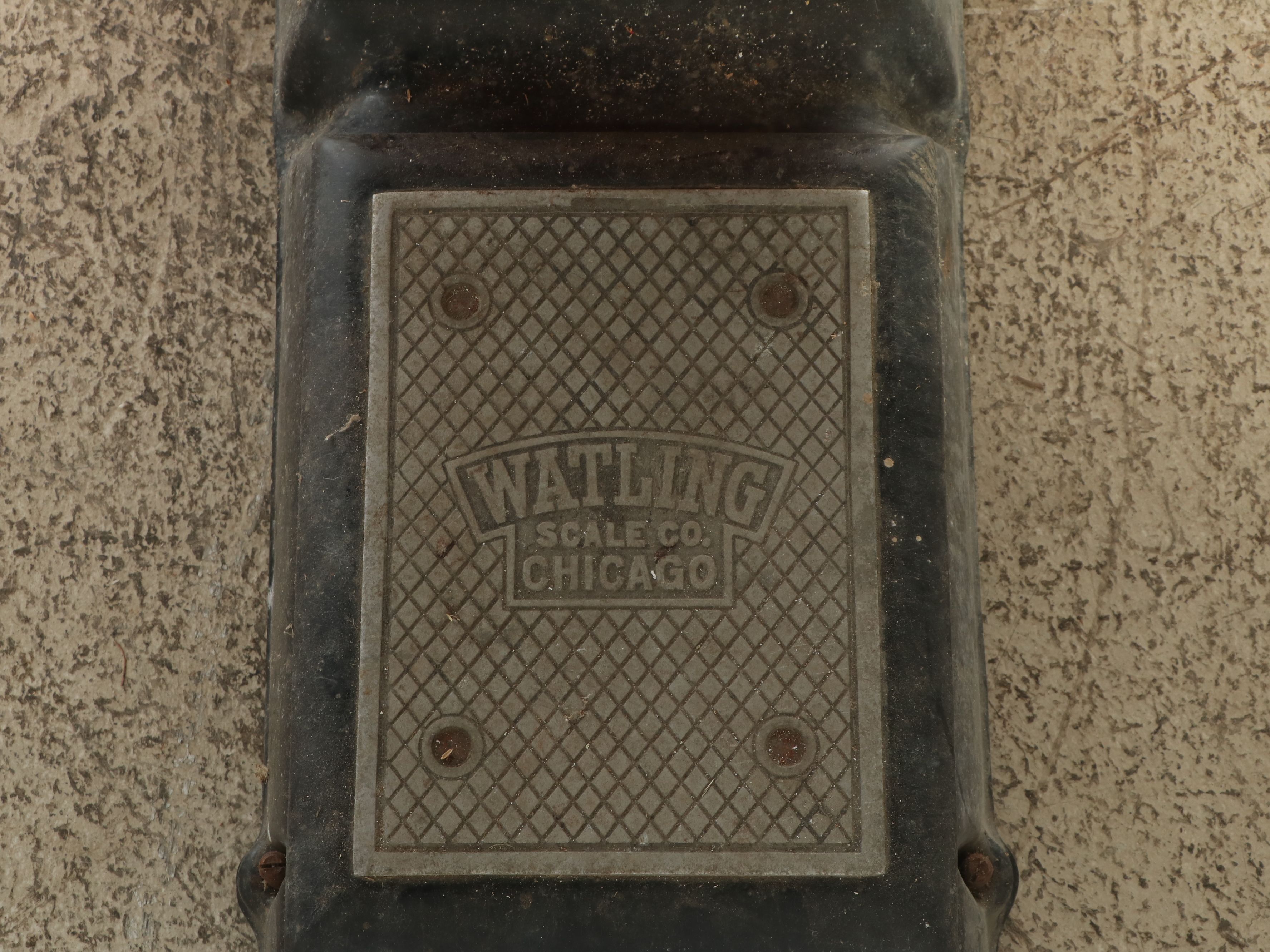 Watling "How Much Do You Weigh" Fortune Telling Scale, Mid-20th Century