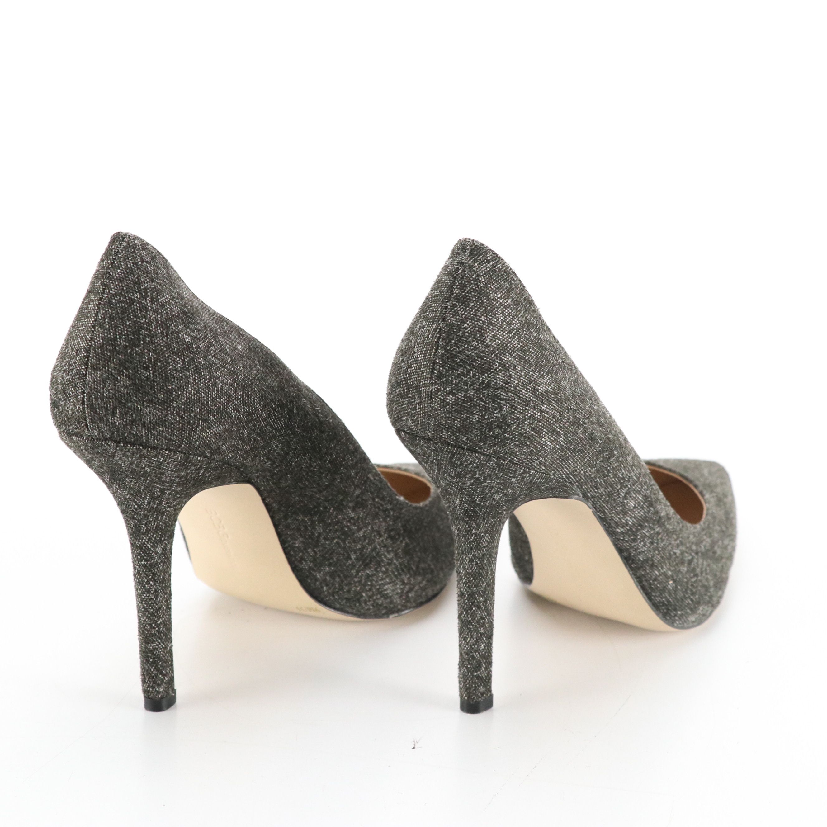 BCBGeneration "Daisy" Pointed-Toe Suit Fabric Pumps