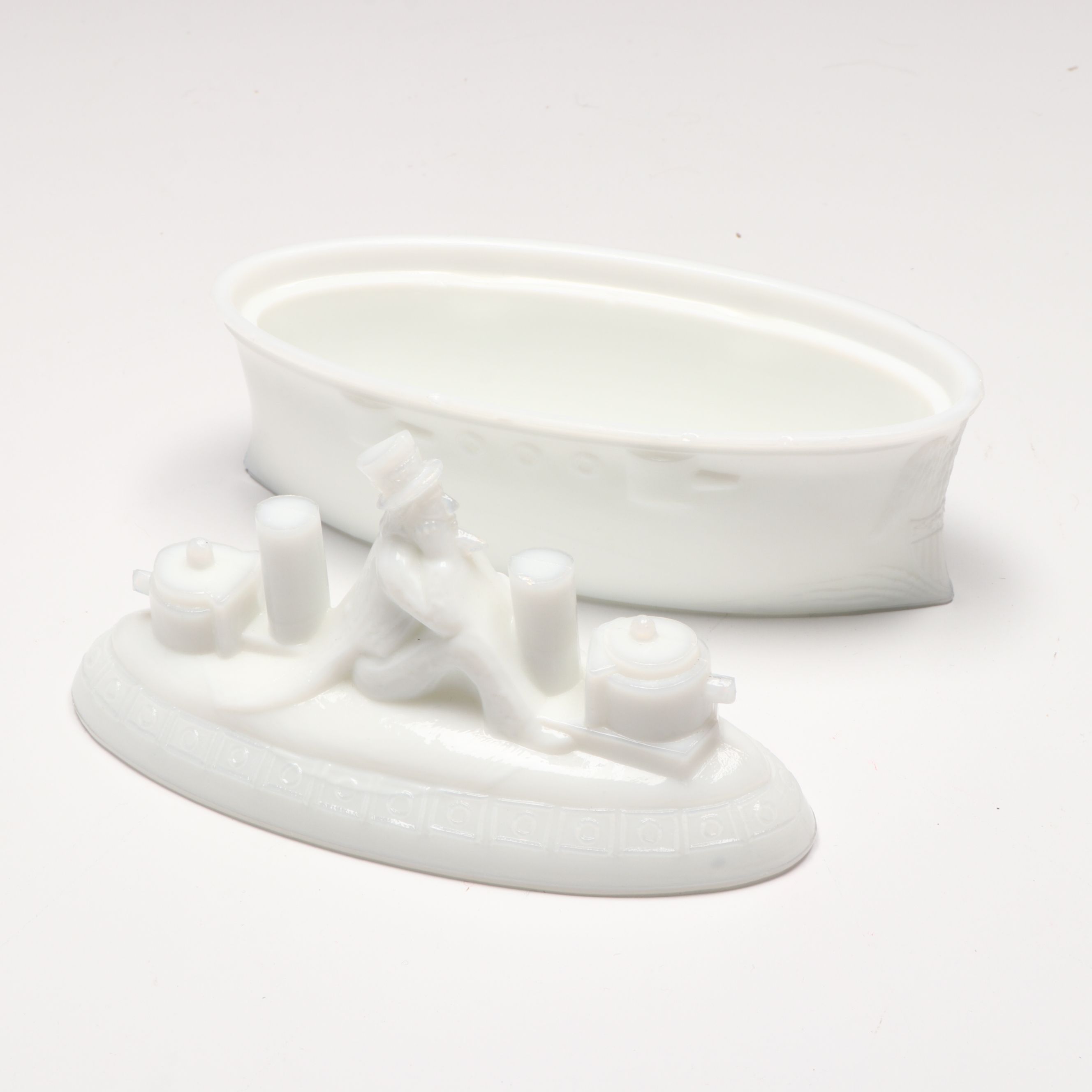 Wimp Gibson Uncle Sam Wood Folk Art Sculpture with Patriotic Decorations