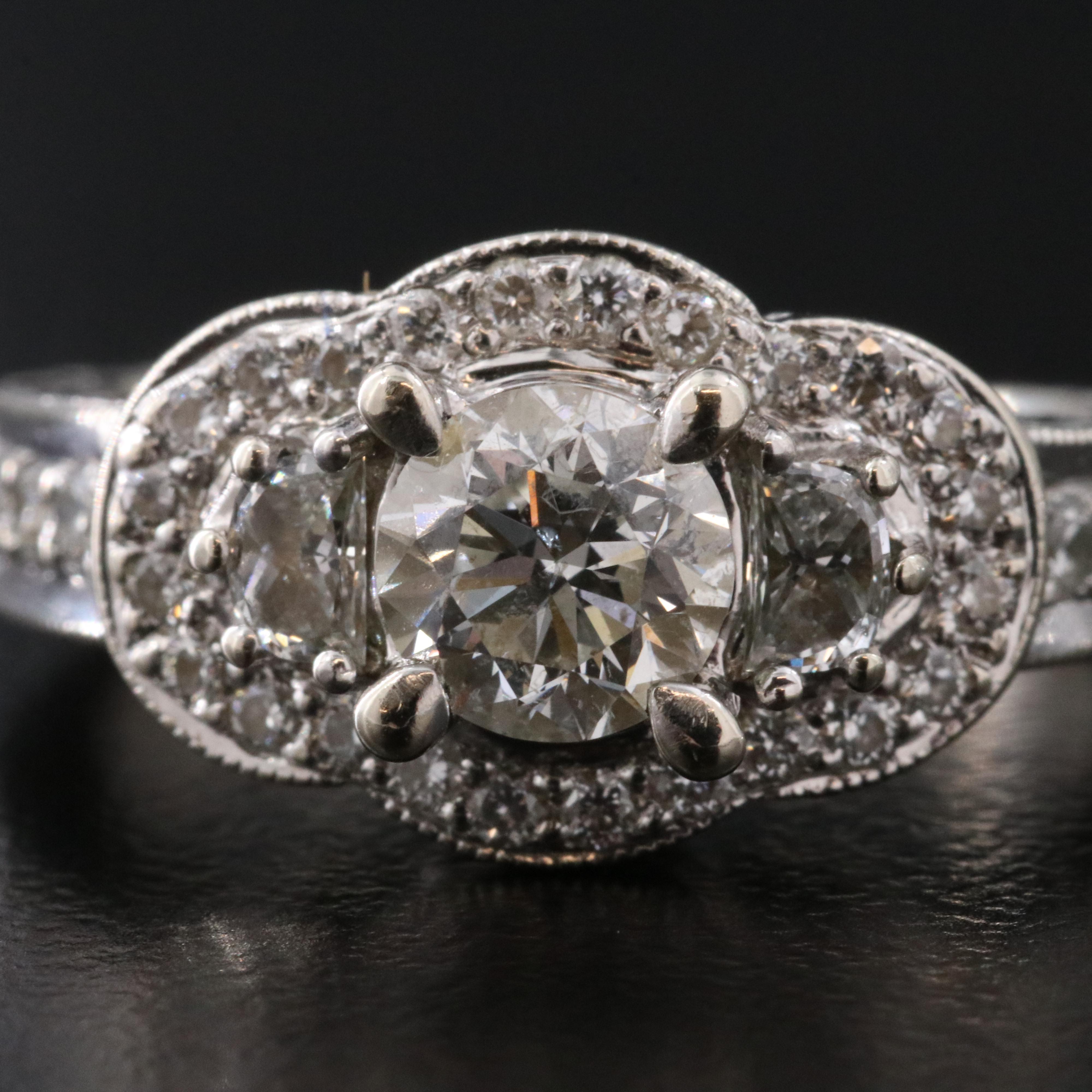 14K 1.17 CTW Diamond Ring