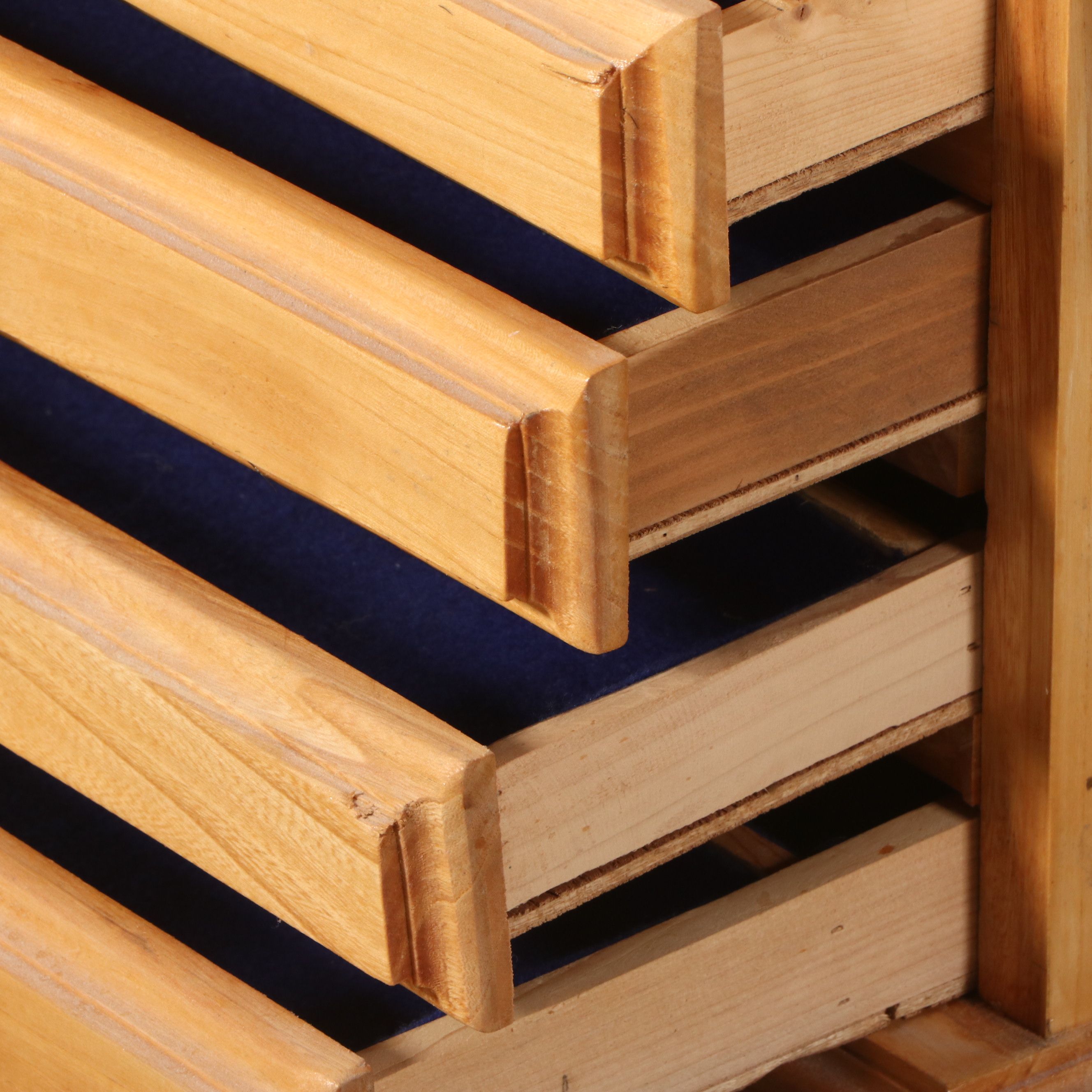 Modern Farmhouse Style Pine Small Cabinet