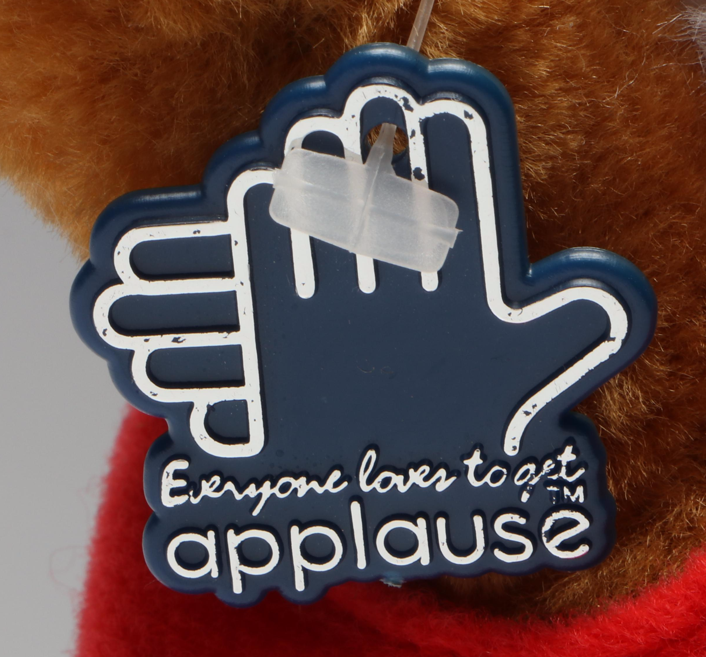 Steiff "Uncle Sam" Felt Wood Doll with Applause "Sam The Olympic Eagle" Doll