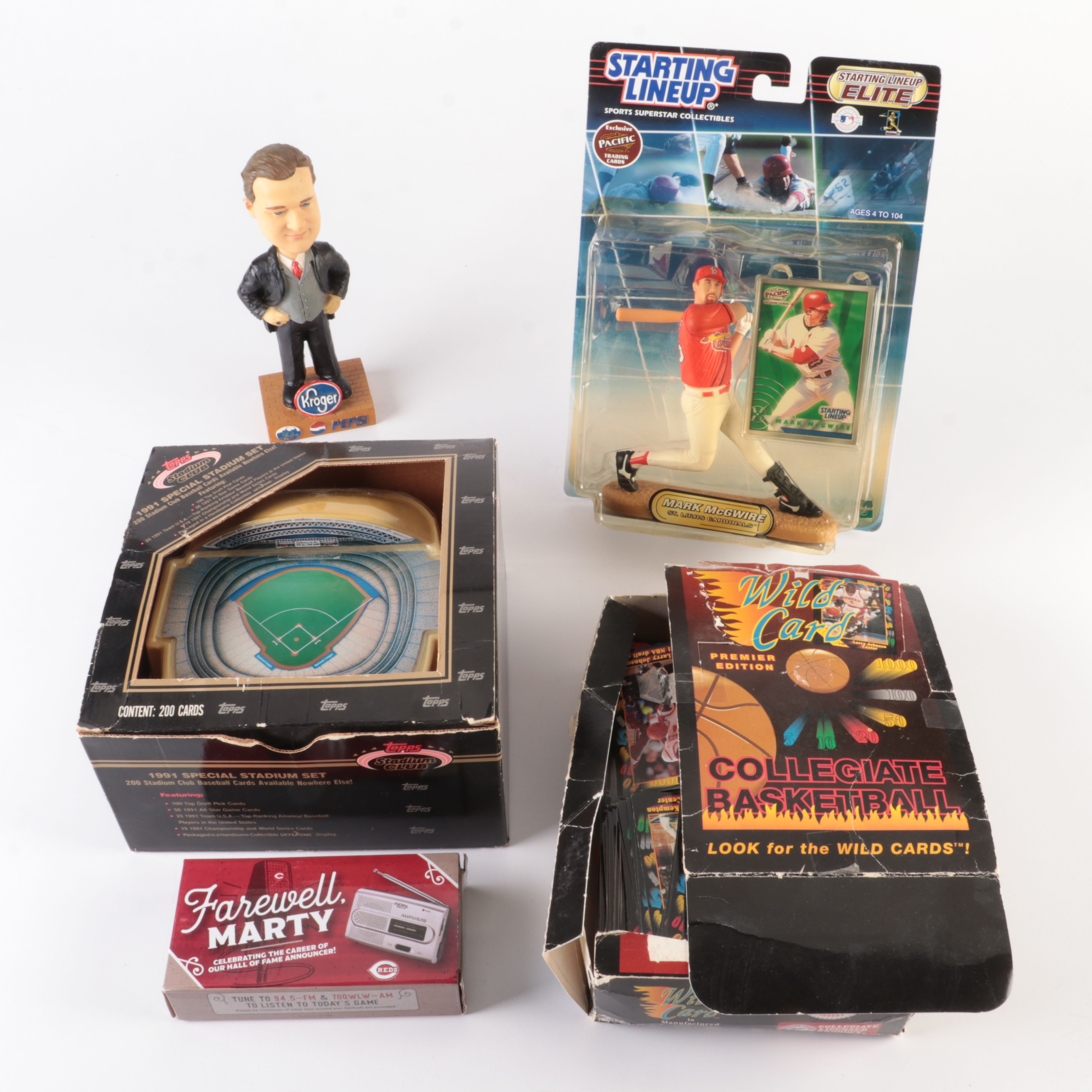 Baseball and College Basketball Cards and Memorabilia