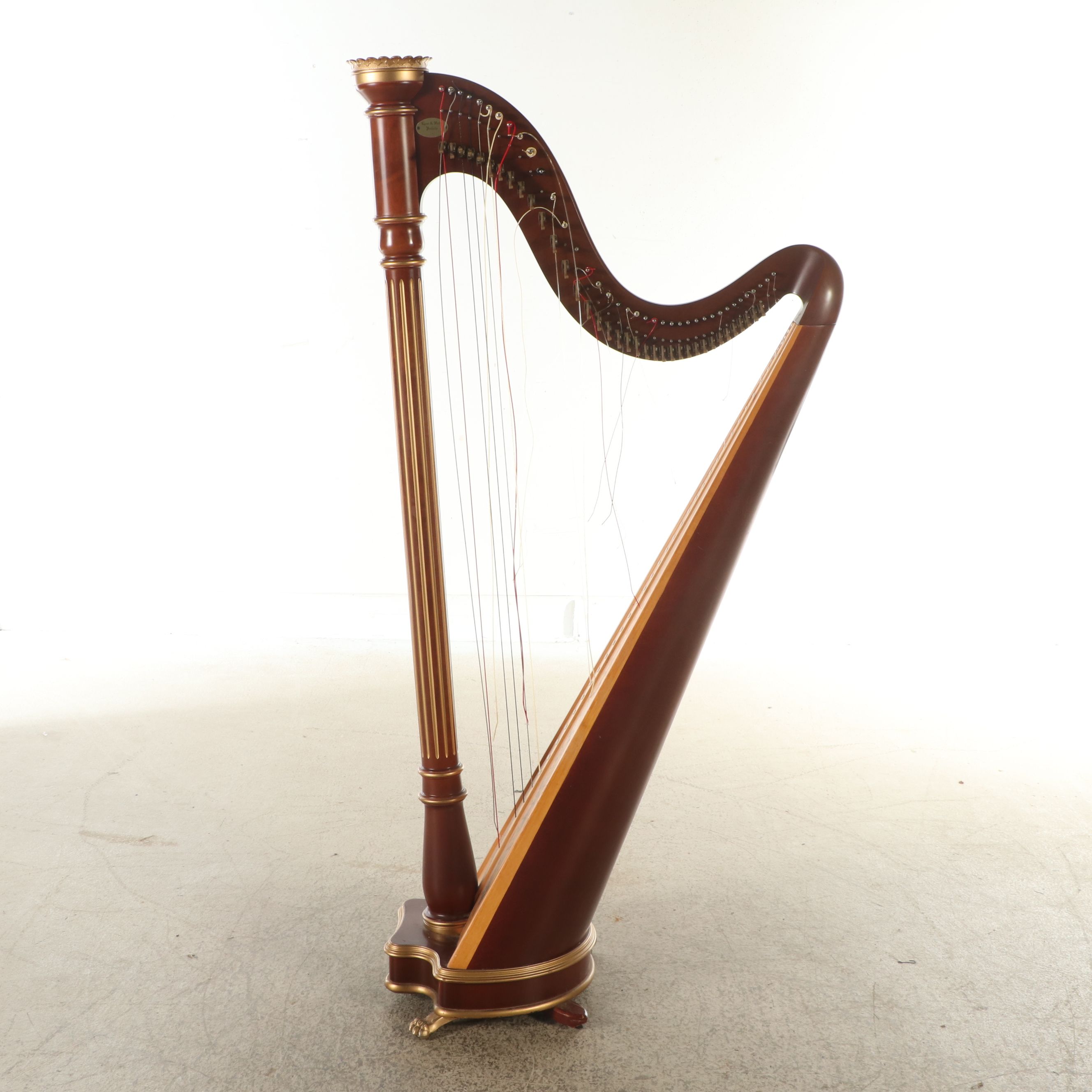 Lyon & Healy "Prelude" 40-String Lever Harp with Fitted Dust Cover