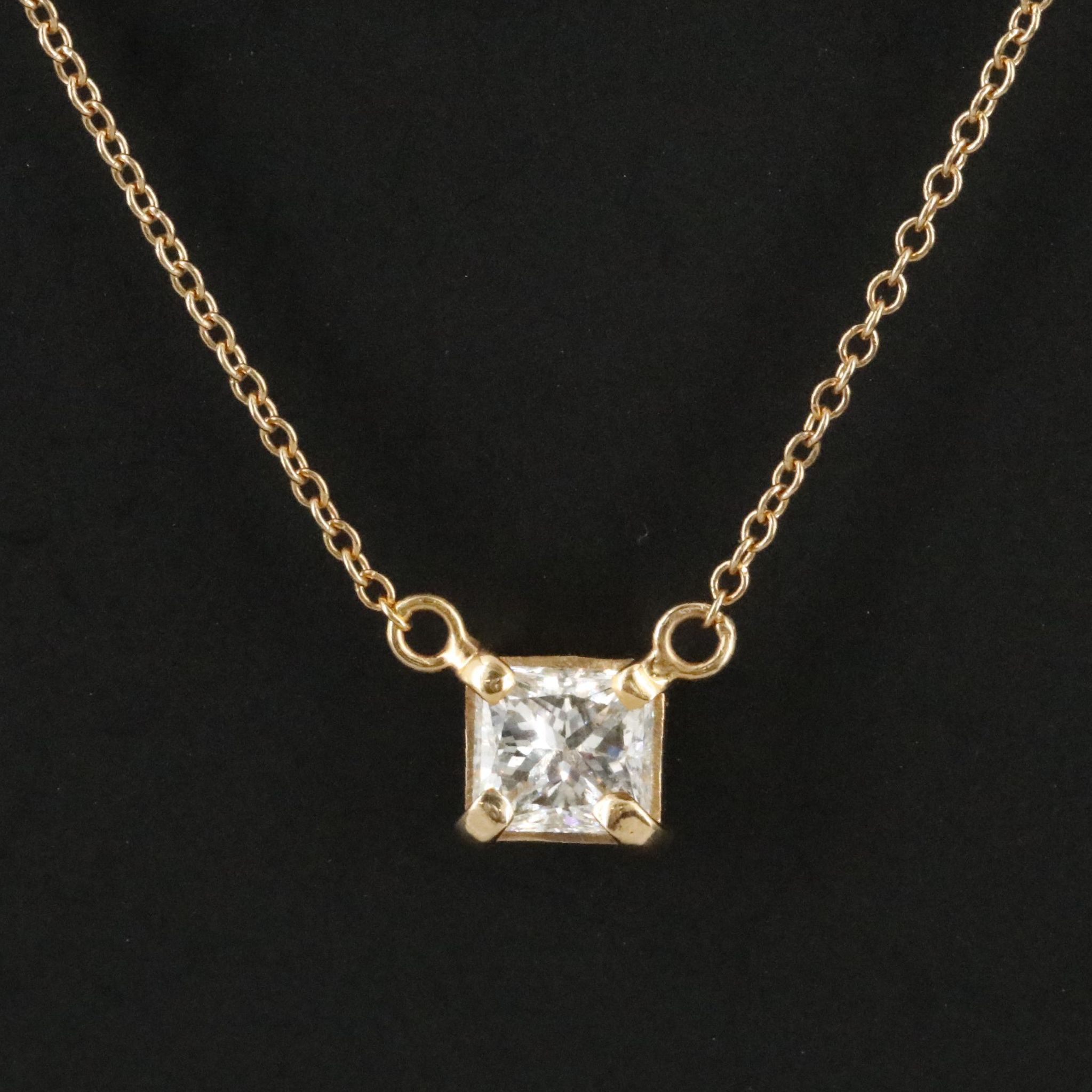 14K 1.13 CT Diamond Necklace