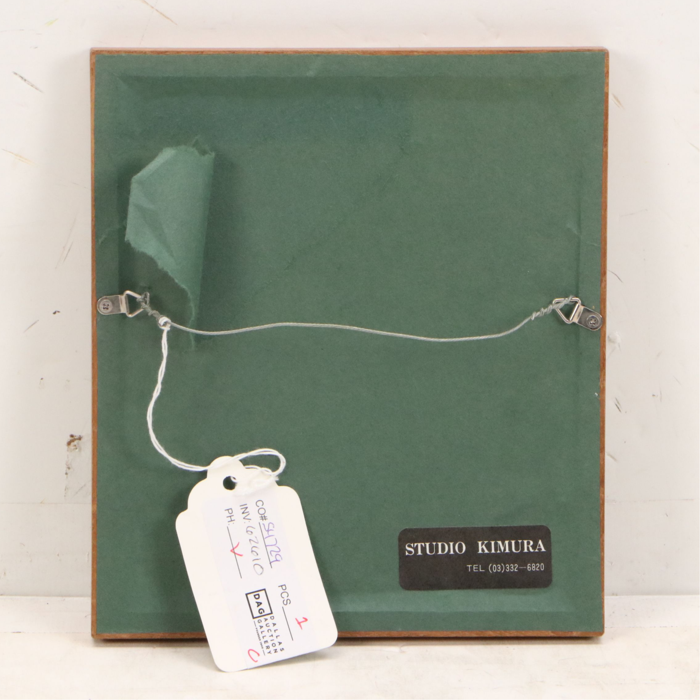 Etching of a Lute "LV-I"