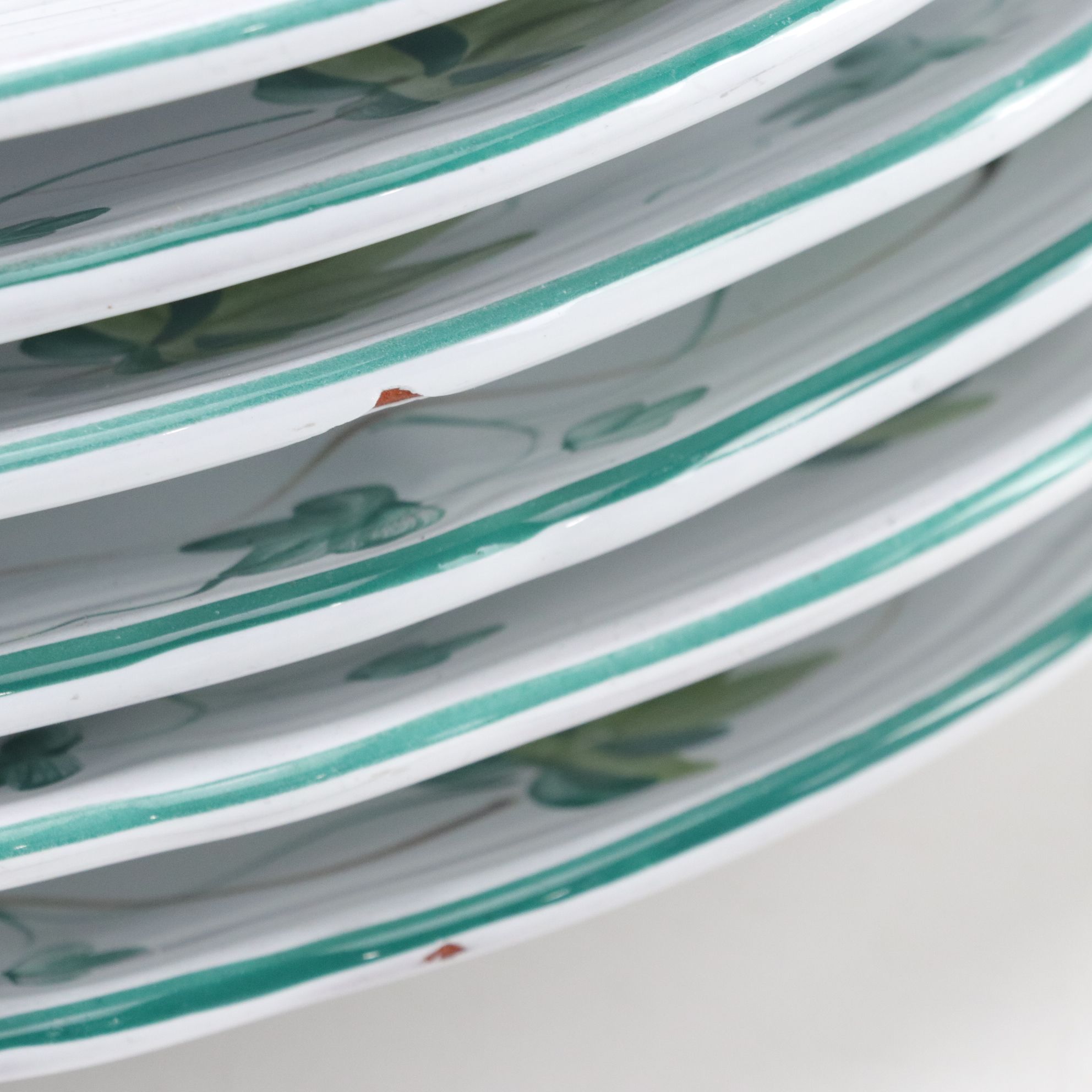 Herend Hand-Painted Leaf and Vine Dinnerware