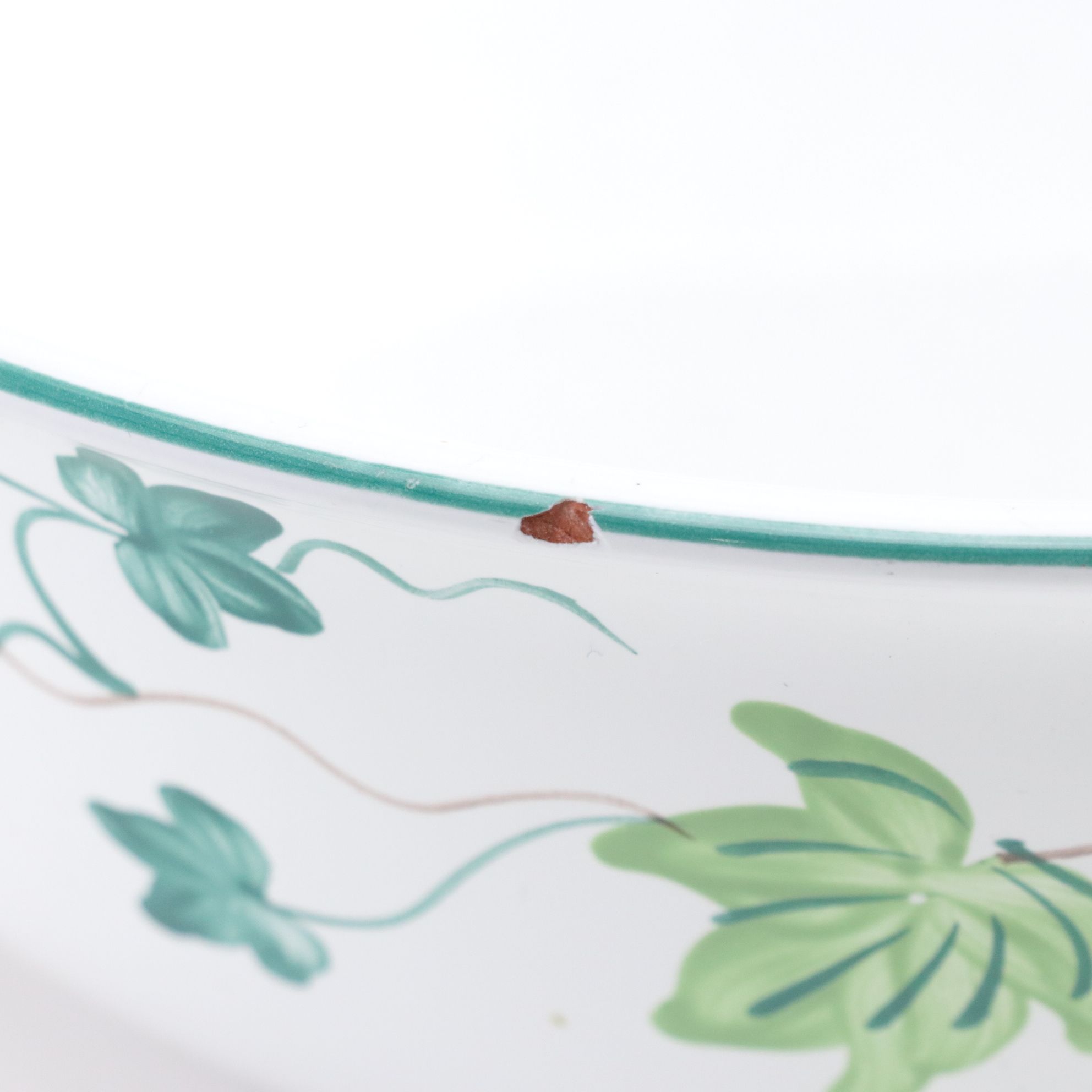 Herend Hand-Painted Leaf and Vine Dinnerware