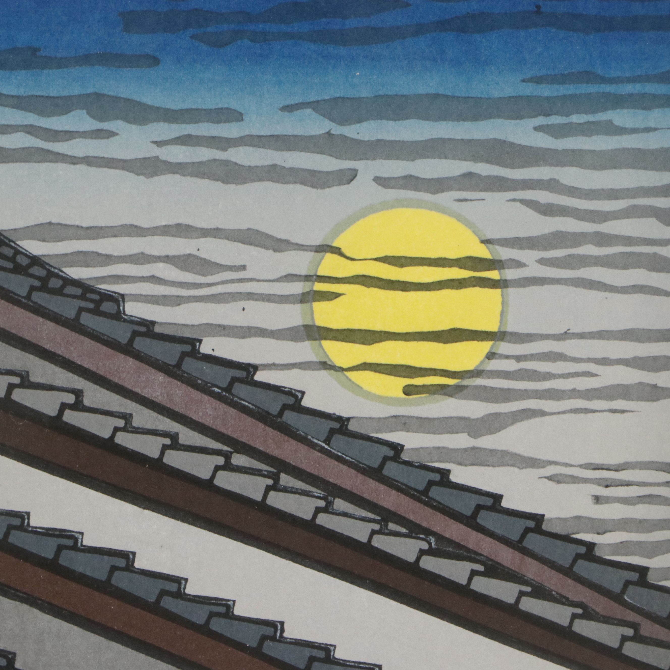 Katsuyuki Nishijima Woodblock "Izayo"
