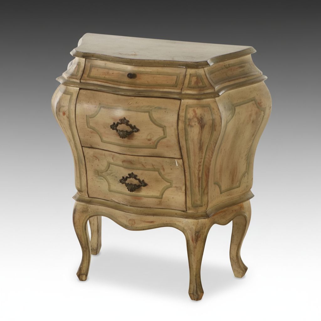 Wellington Hall Decorated Bombe Chest